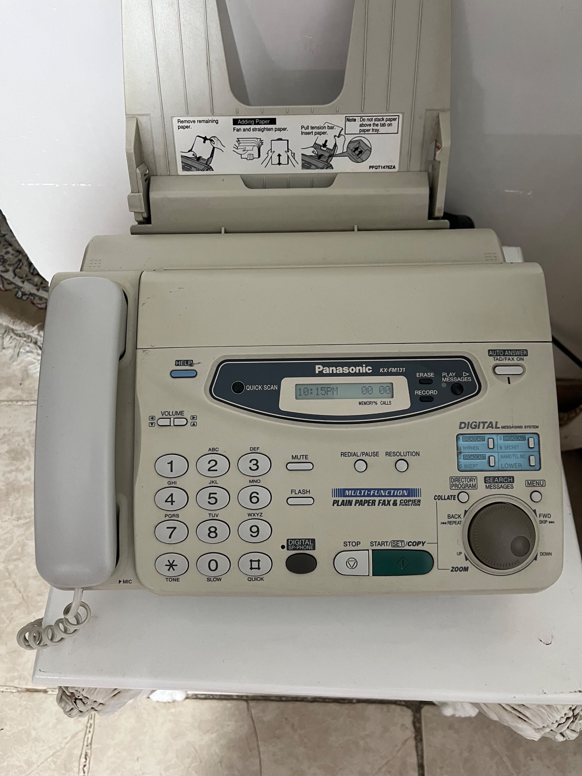 تلفن فکس کپی پاناسونیک