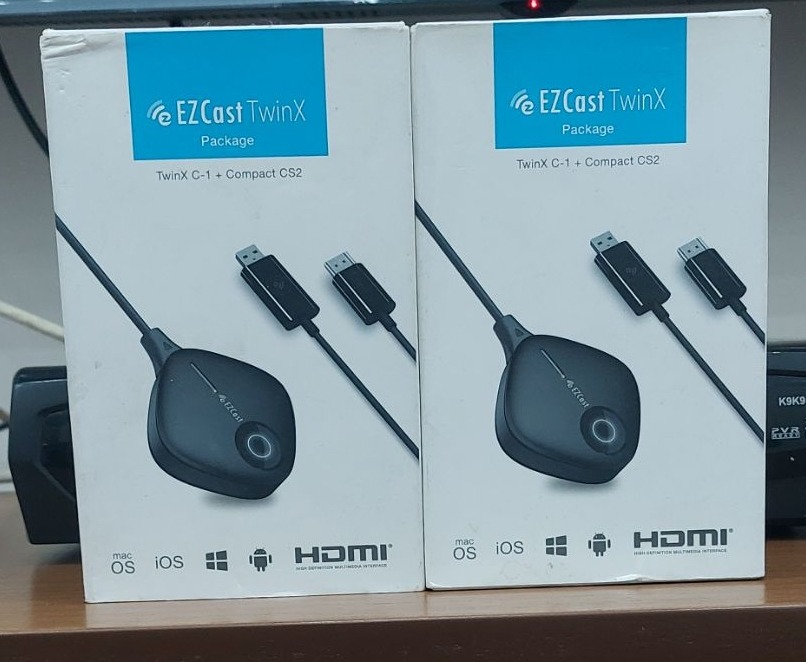 دانگل انتقال تصویر دو قلو کیفیت بالا Ezcast Twinx