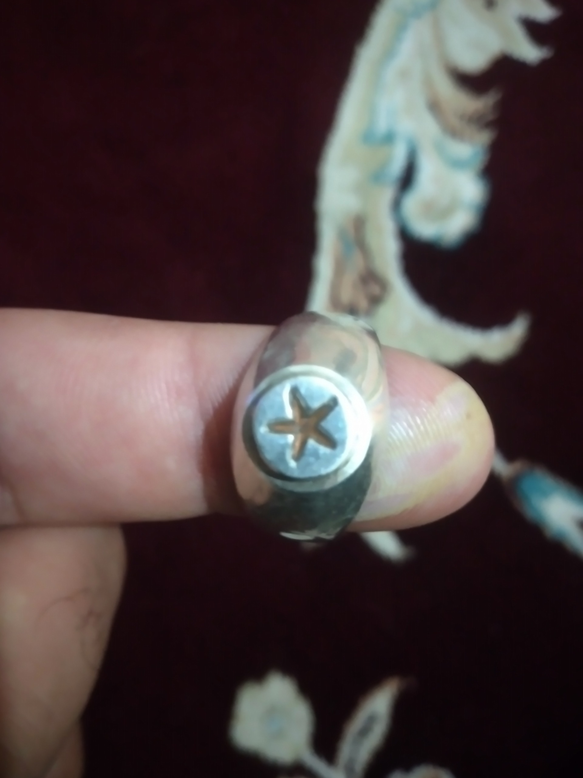 انگشتر حرز جواد به وزن 18.1