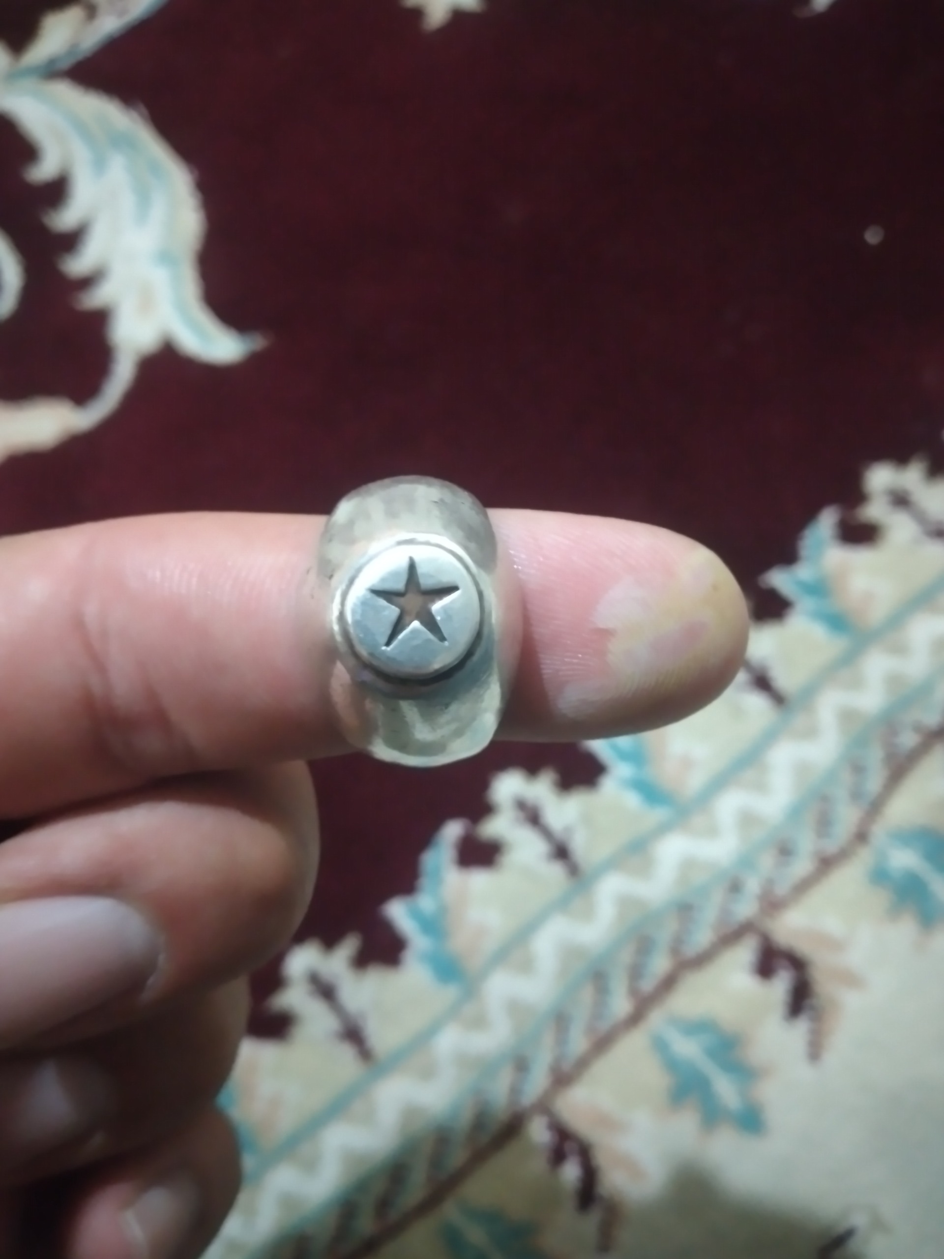 انگشتر حرز جواد به وزن 27.5