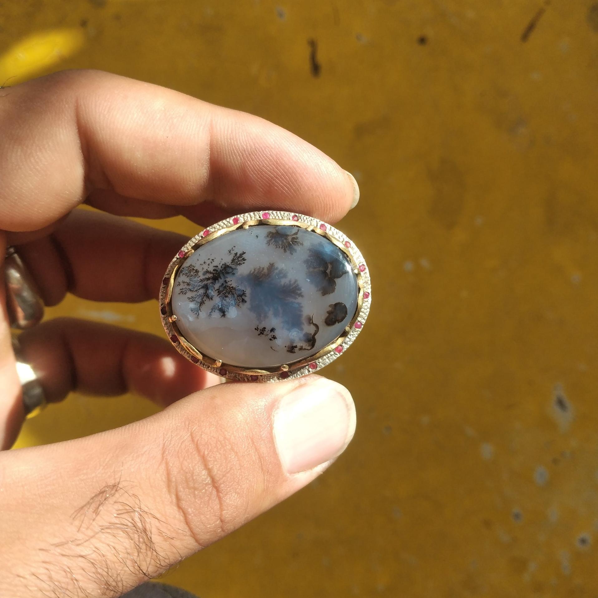 انگشتر شجر رکاب شبکه مخراج کاری شده