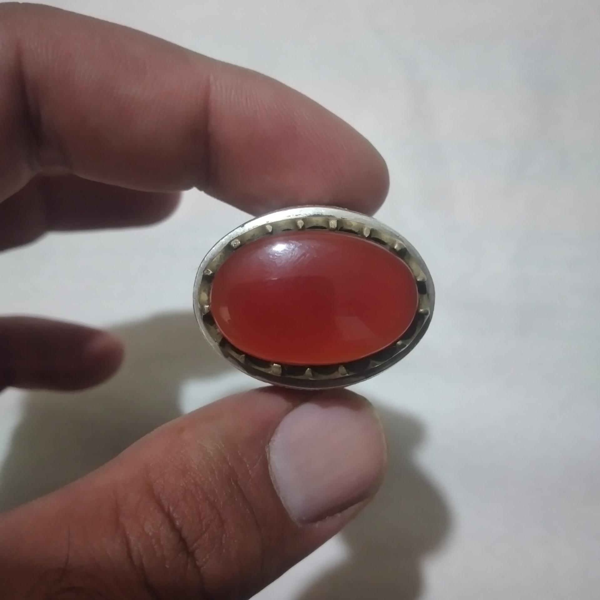 انگشتر عقیق خراسانی