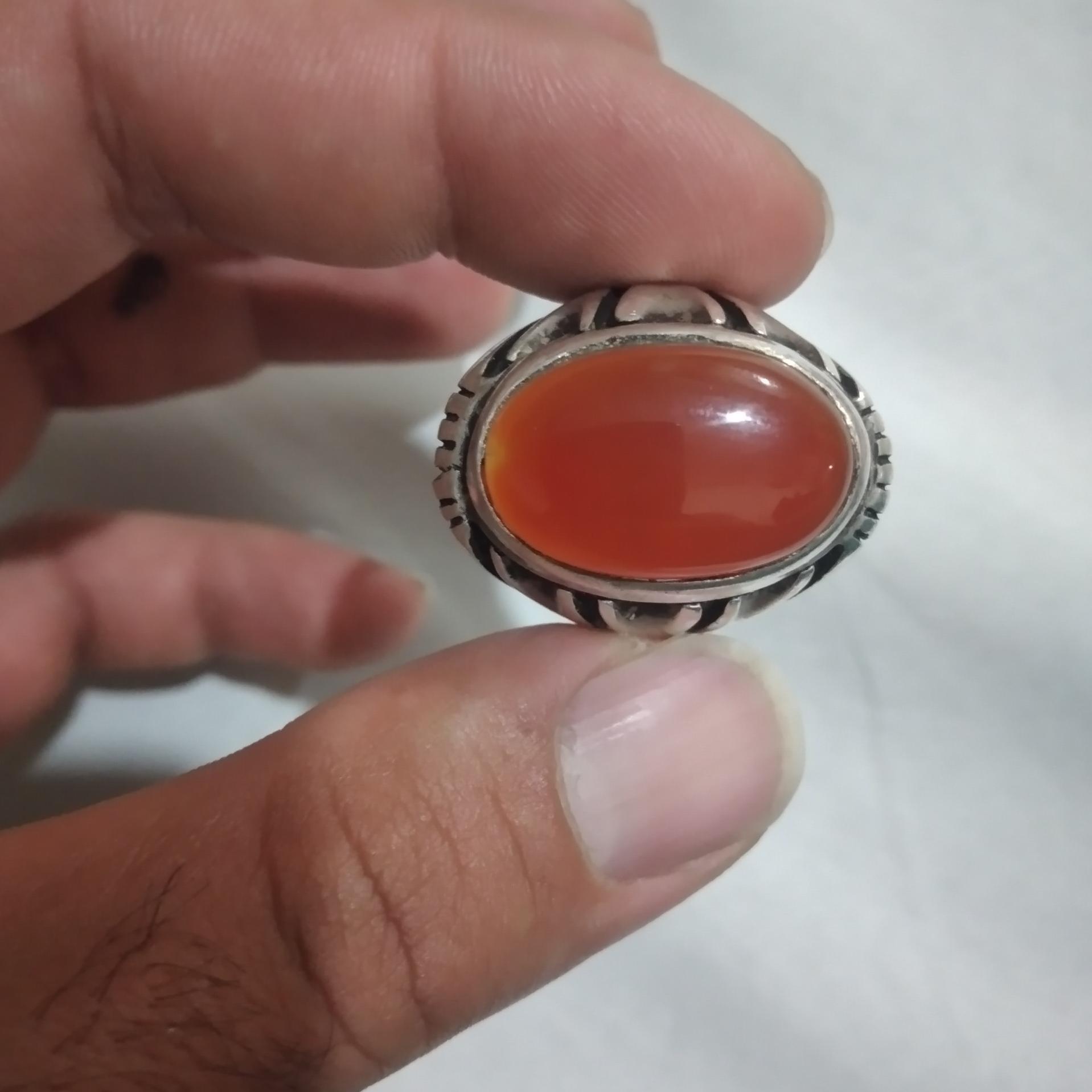 انگشتر عقیق رکاب فخر