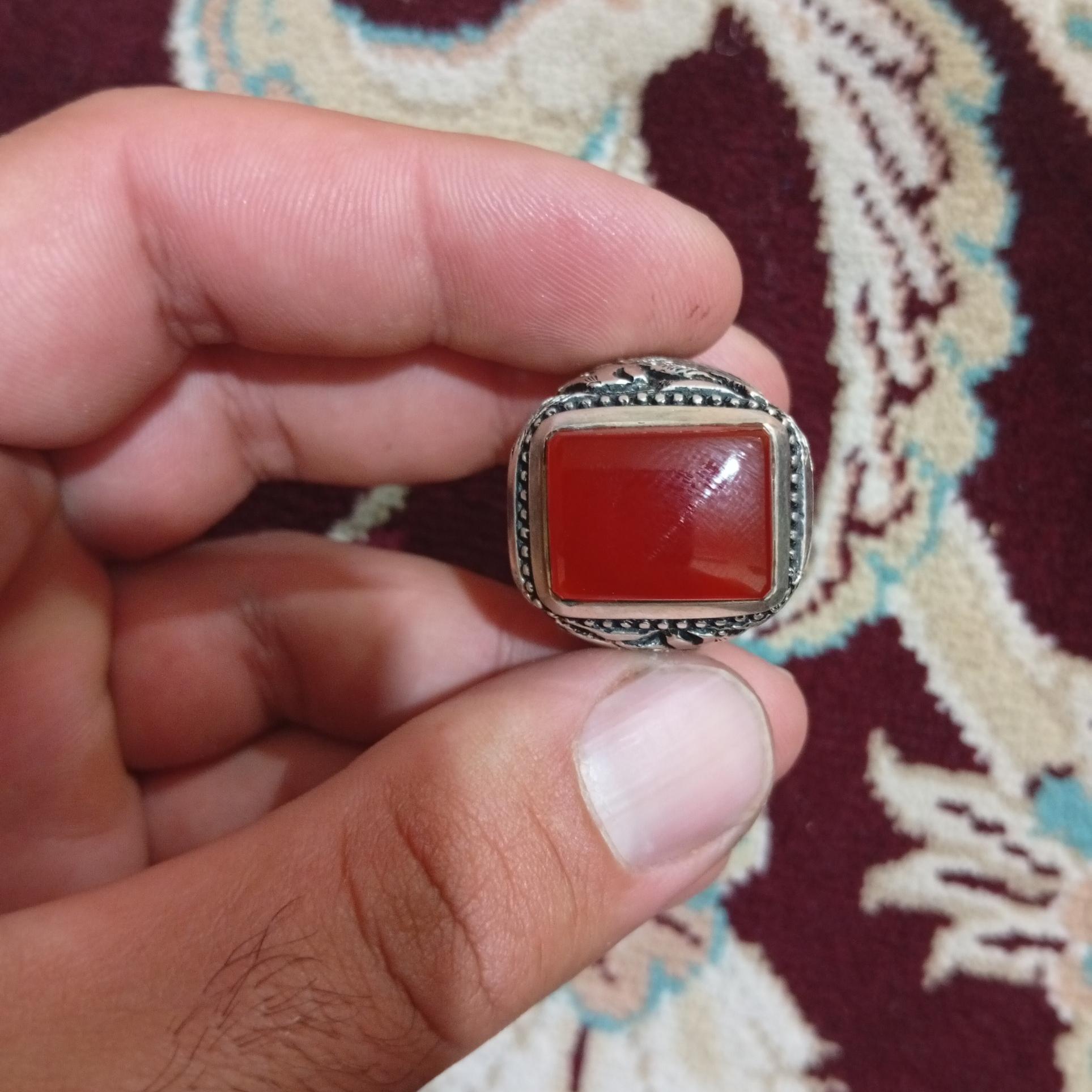 انگشتر عقیق خراسانی