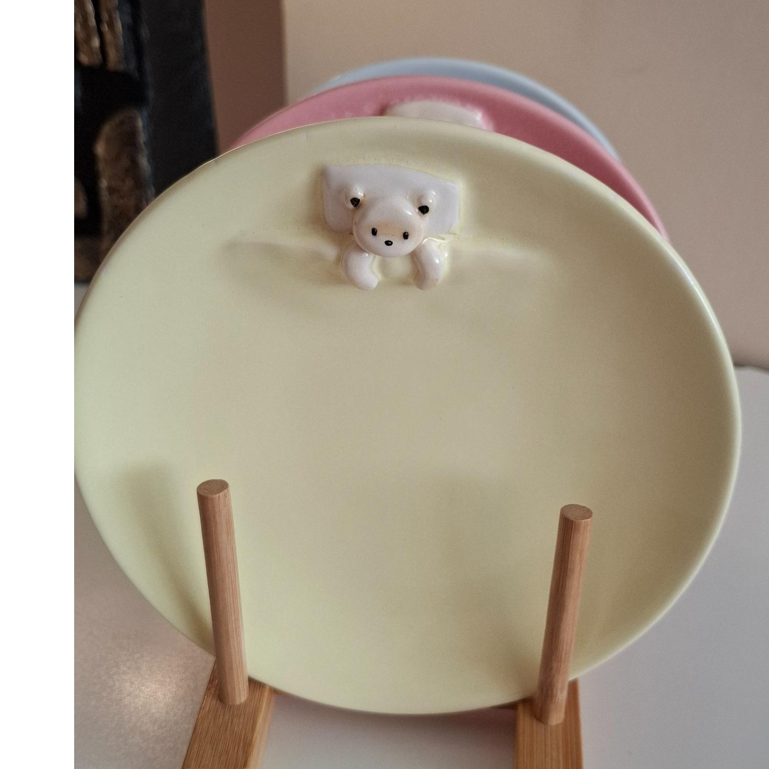 بشقاب فانتزی خرس خوابالو