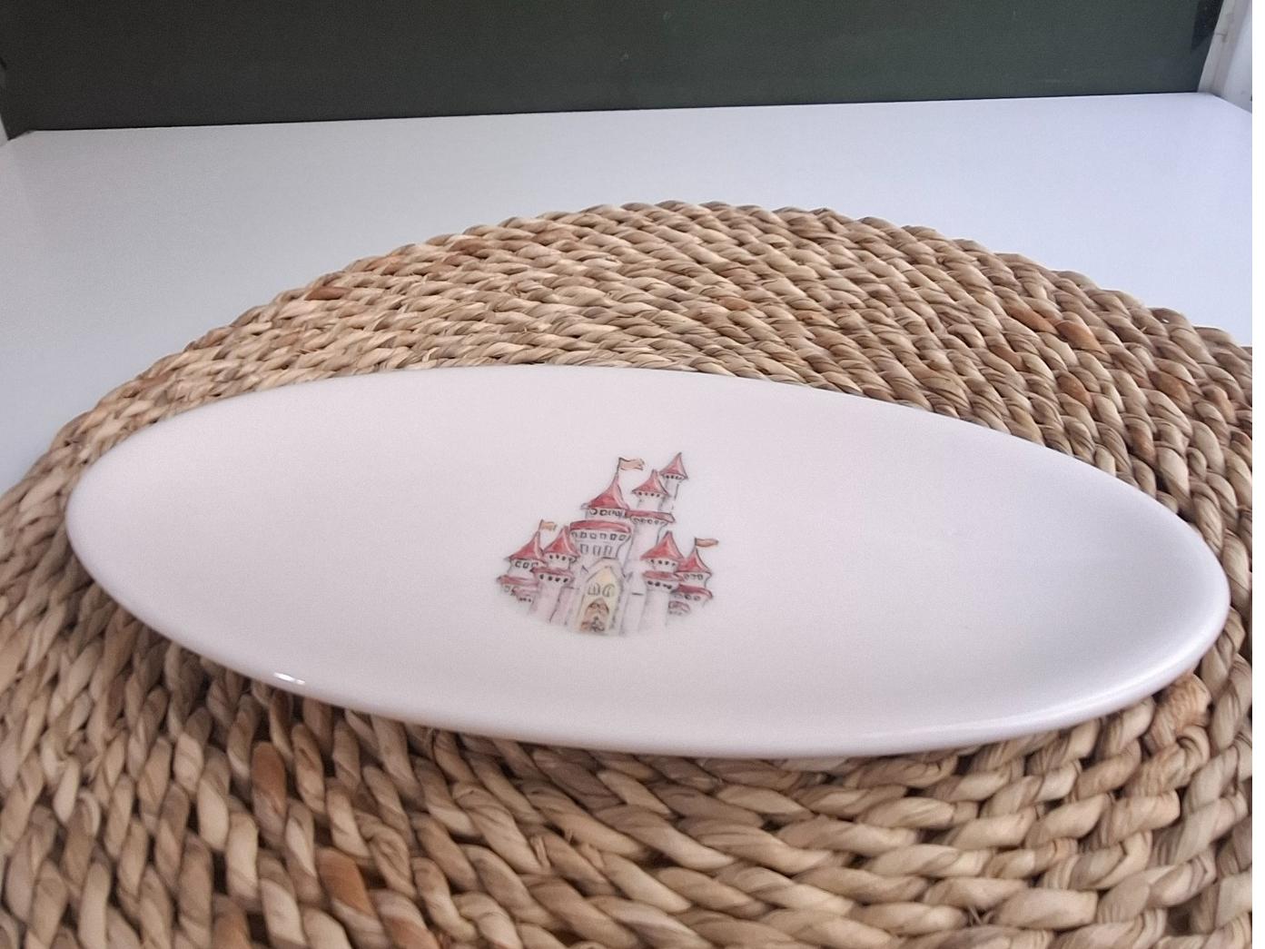 دیس کوچک نقاشی شده