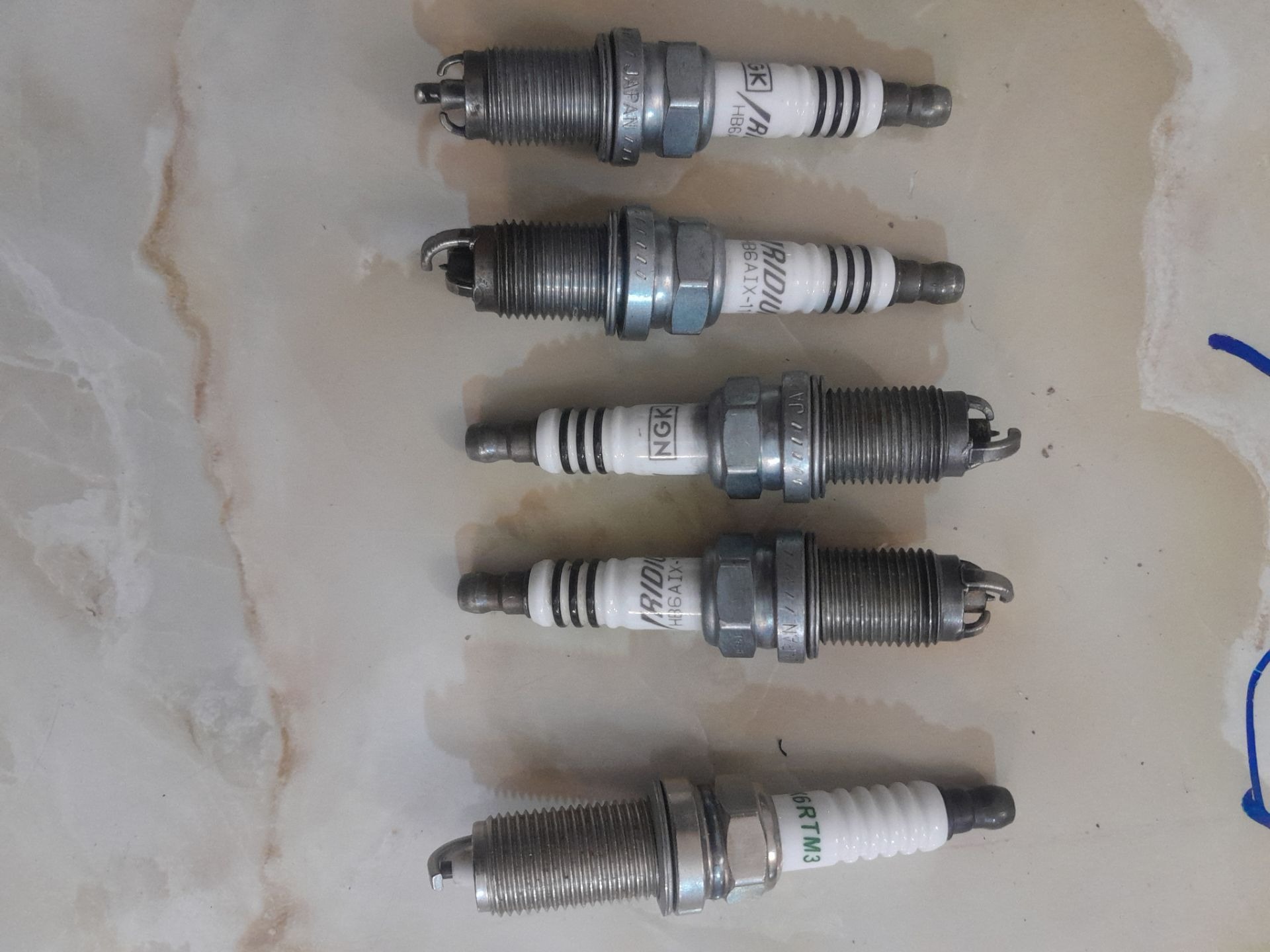 4 عدد شمع اورجینال اروپایی NGK Iridium ژاپن