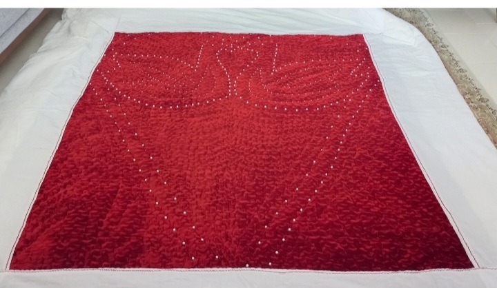 لحاف دست دوز پشمی