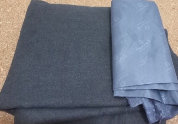 پارچه پالتویی فوتر همراه با آستری