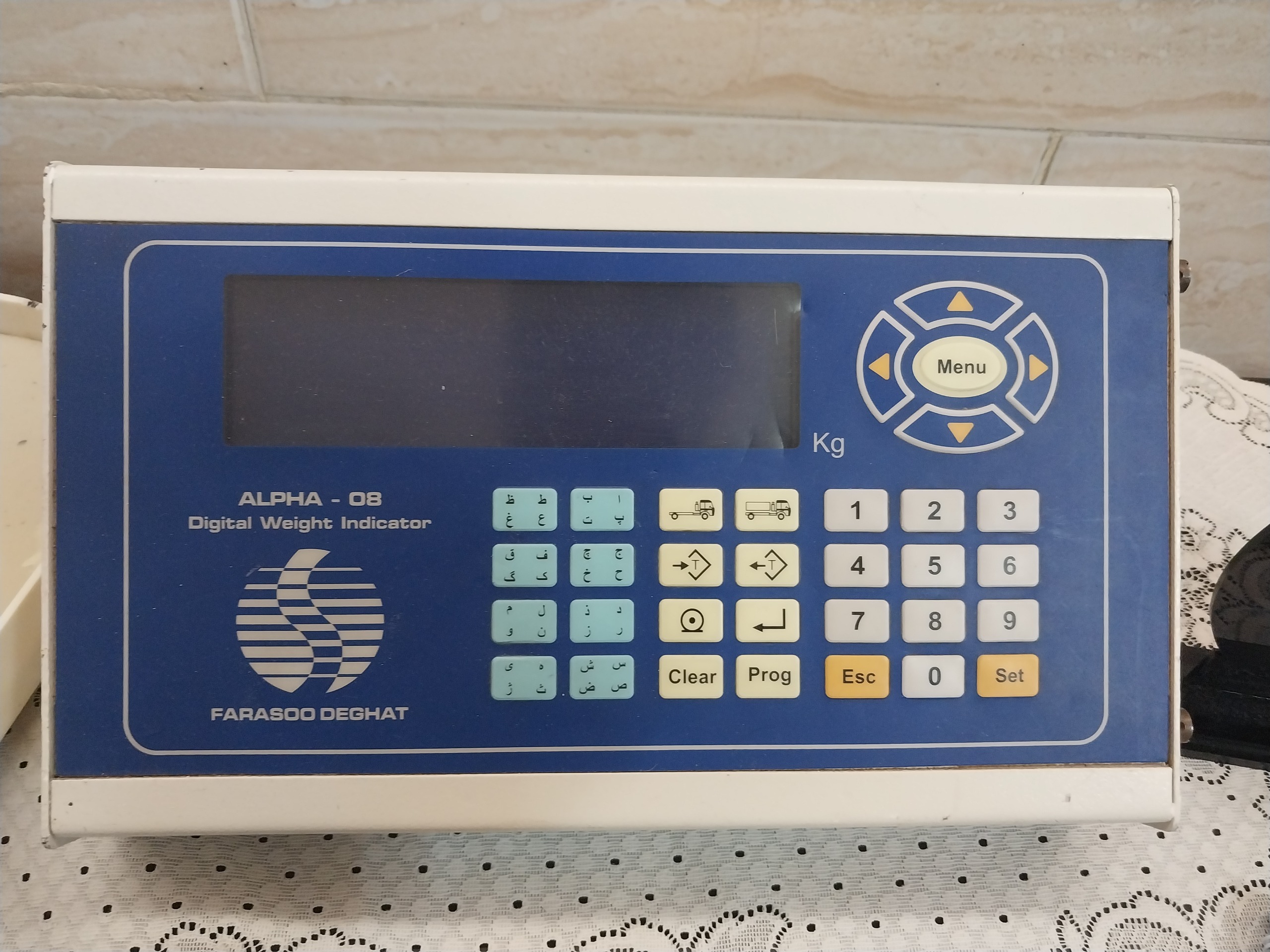 نمایشگردیجیتال ترازوی جاده ای ALPHA0-8
