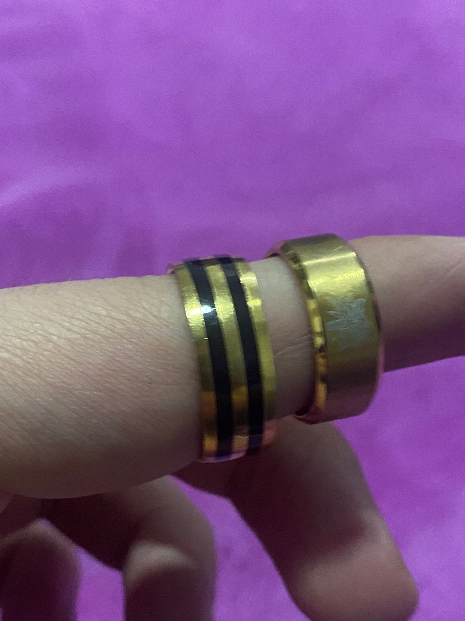 ست انگشتر طلایی