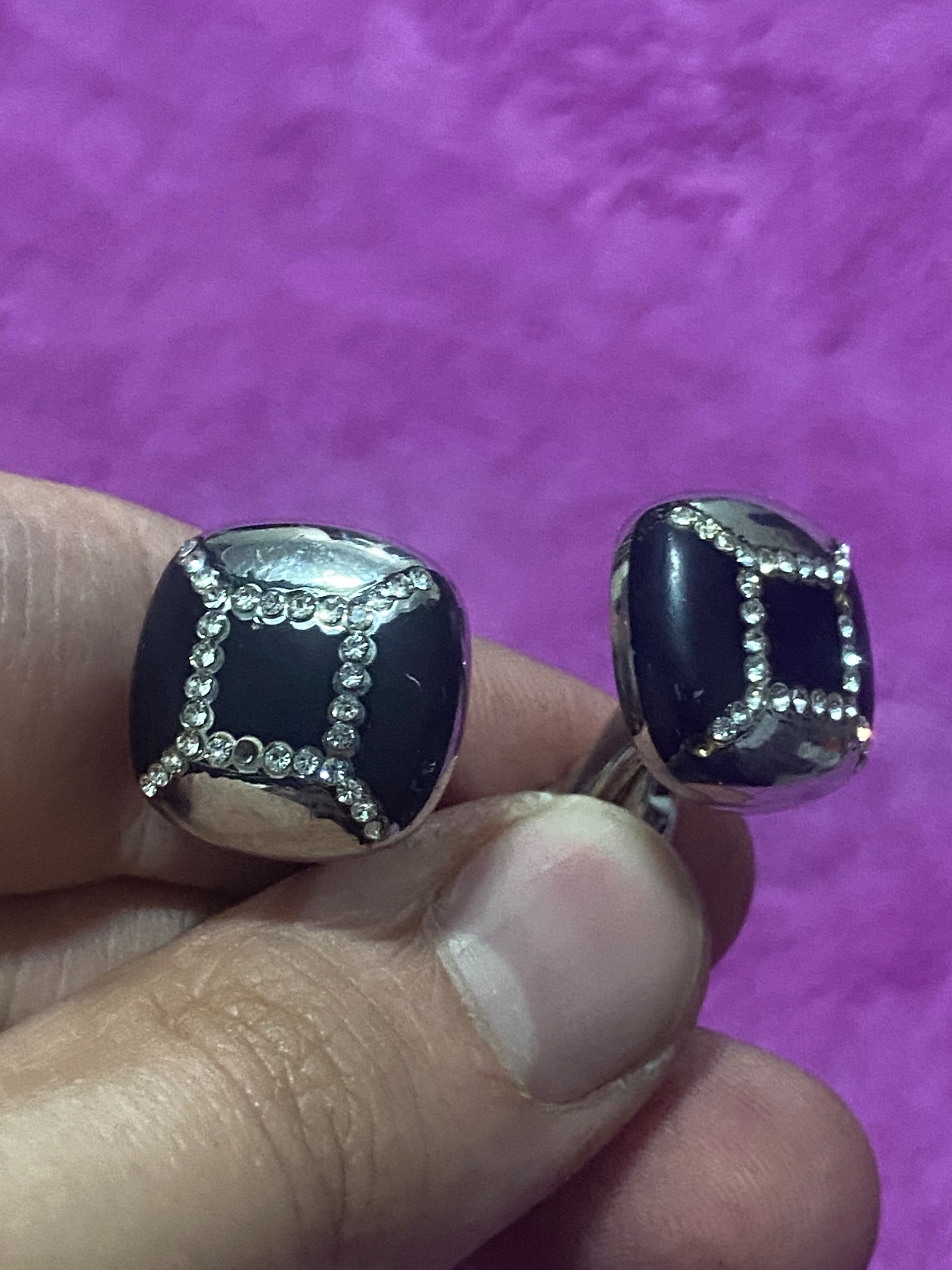 دکمه سردست قدیمی و کلکسیونی