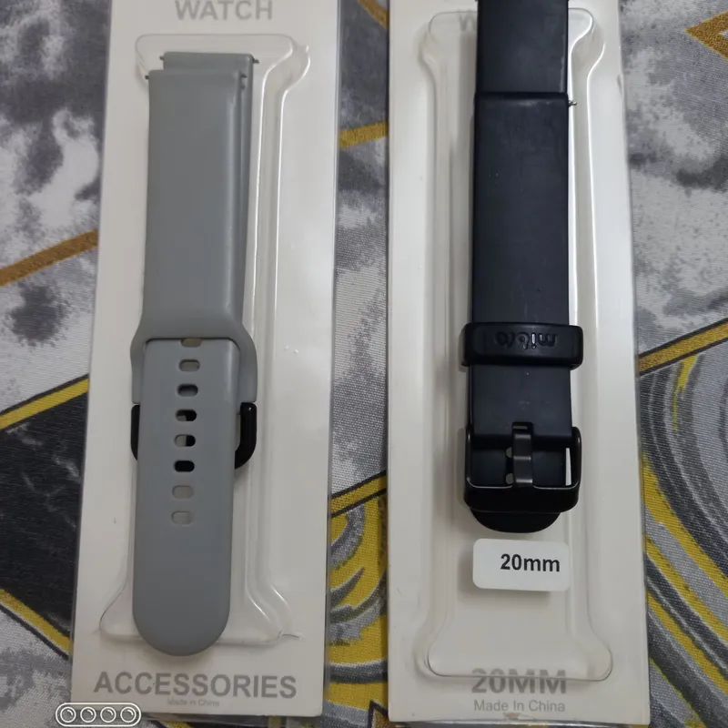 2عدد بند ساعت هوشمند 20mm مدل میبرو لایت