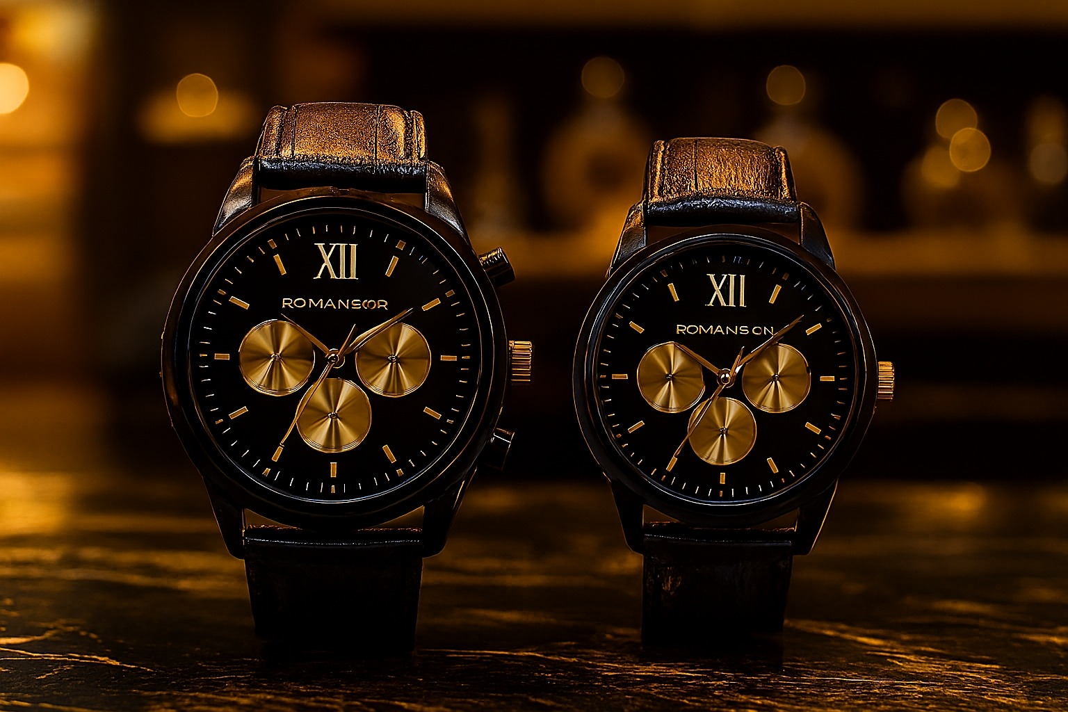 ست ساعت مچی زنانه و مردانه ROMANSON-ساده و لوکس