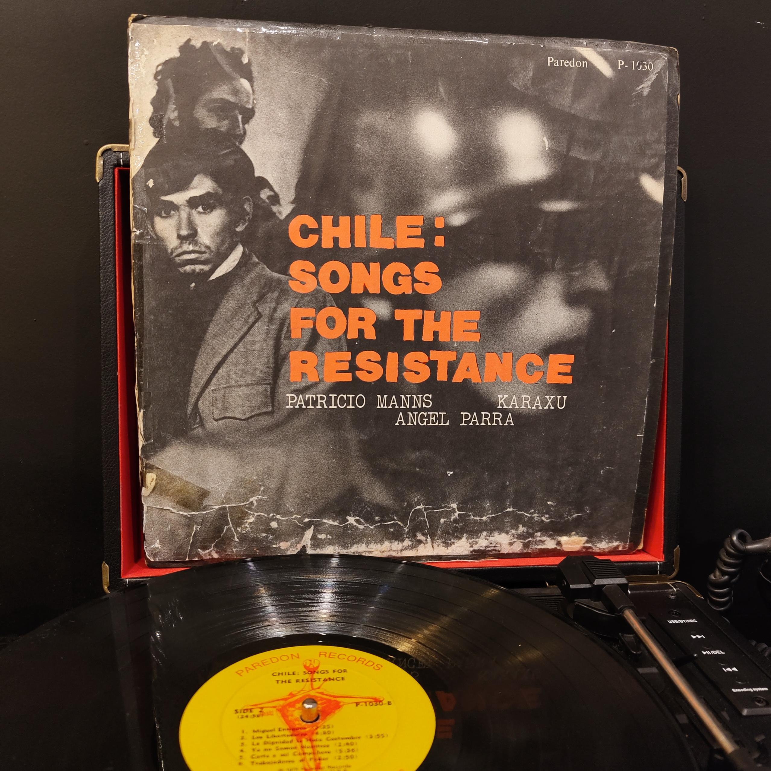 صفحه گرامافون Songs for the Resistance