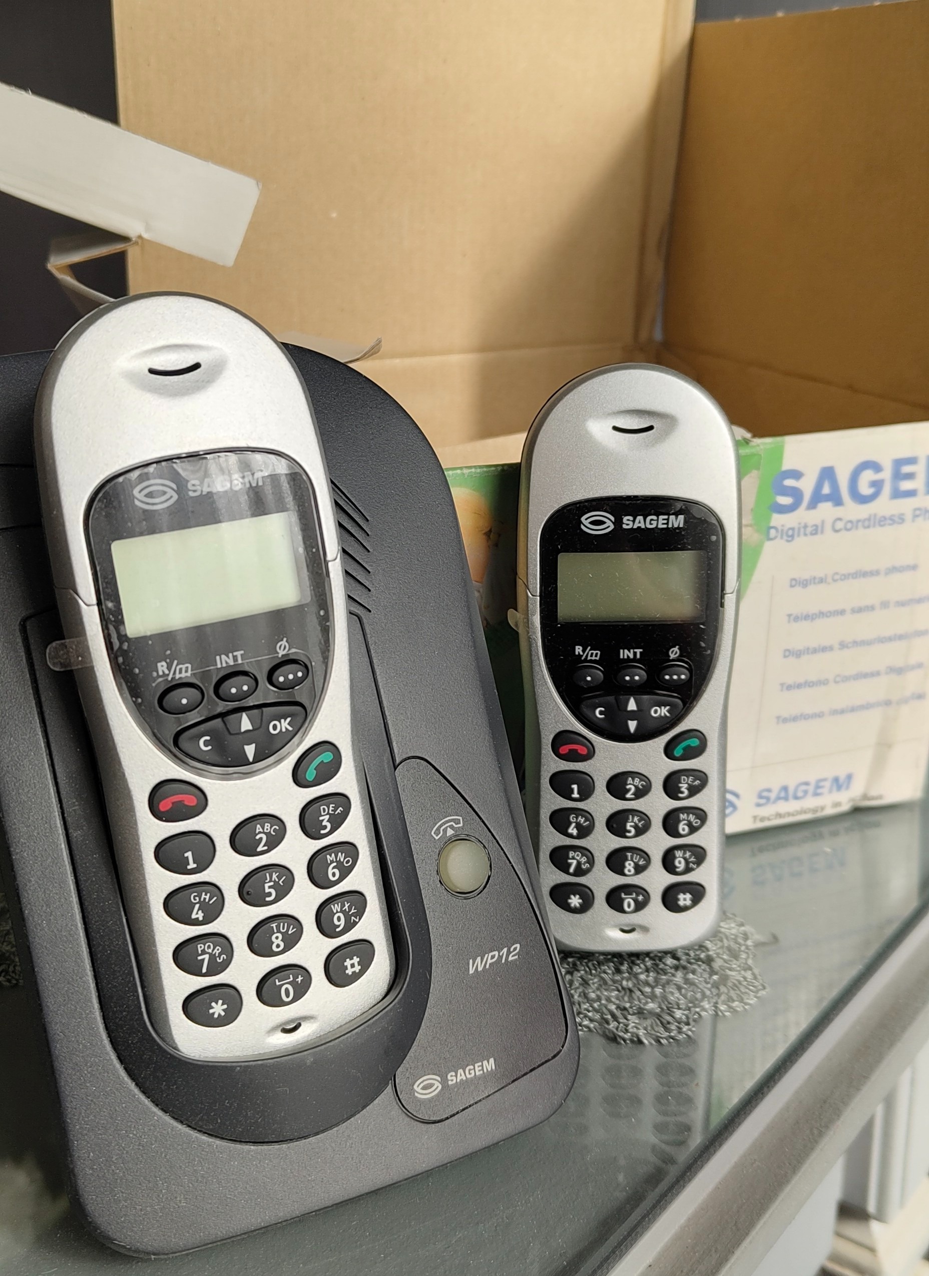 تلفن بی سیم دو گوشی آکبند Sagem