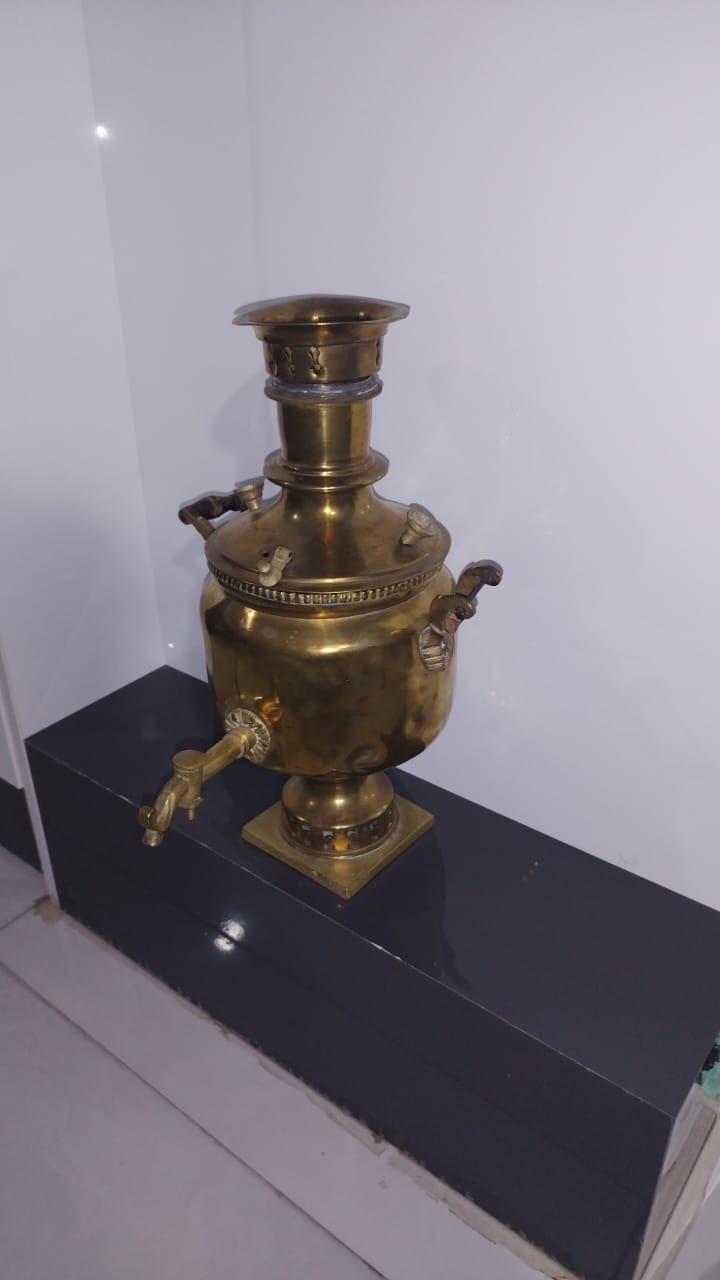 سماور ذغالی مسی