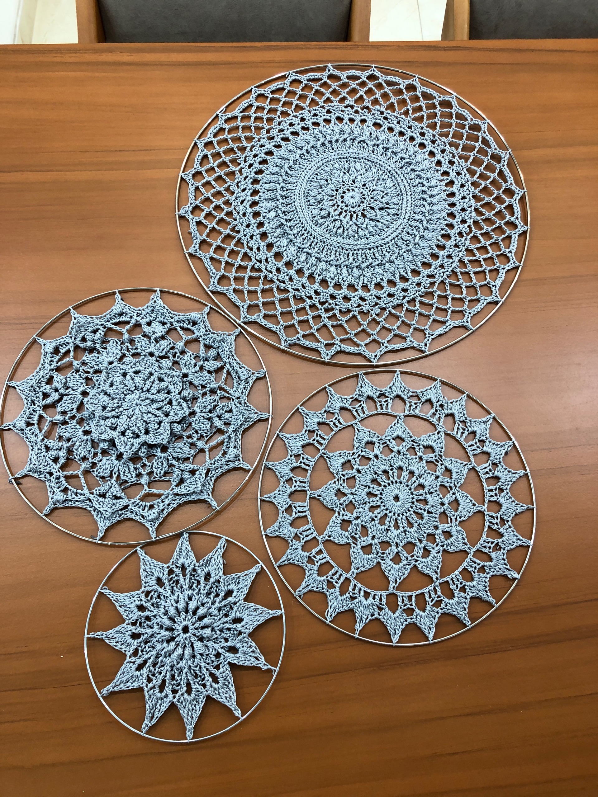 دیوارکوب با مکرومه