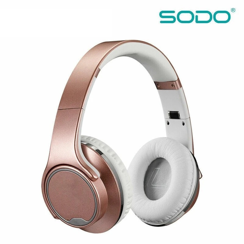 هدست بی سیم سودو مدل MH3 طلایی