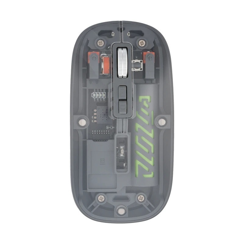 ماوس بی سیم مدل TWM-BT دو کاره شارژی طوسی