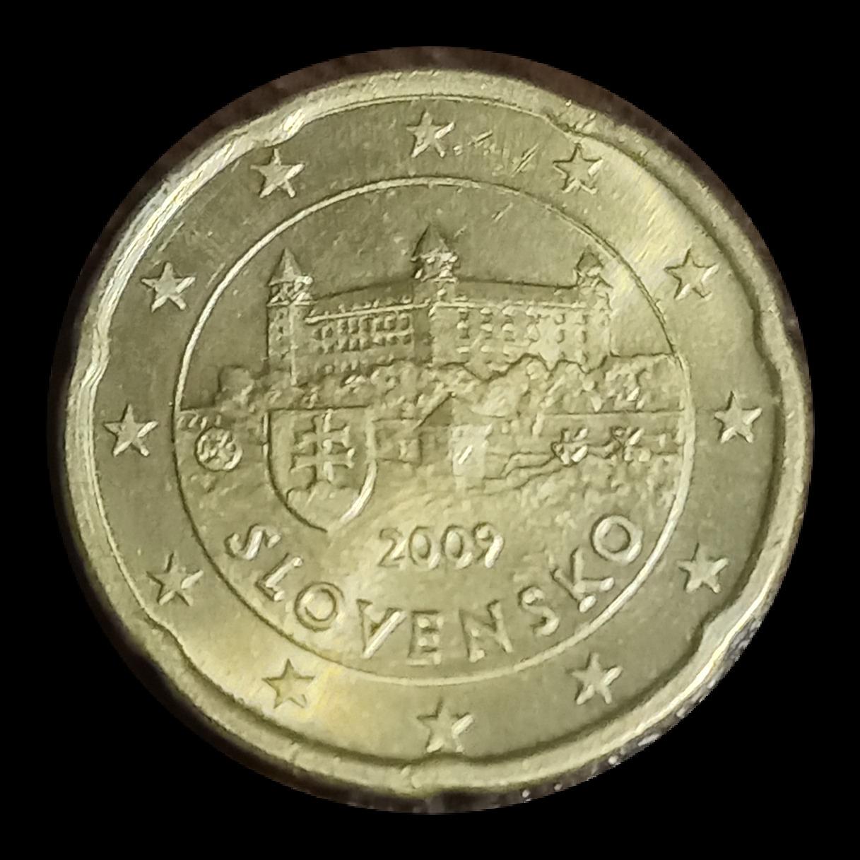 سکه بیست سنت یورو اسلواکی