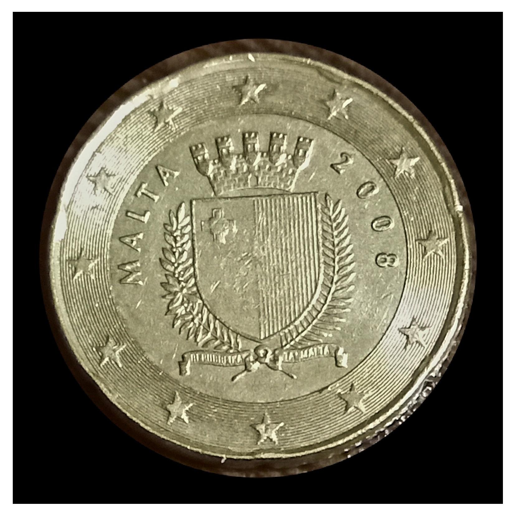 سکه بیست سنت یورو مالت