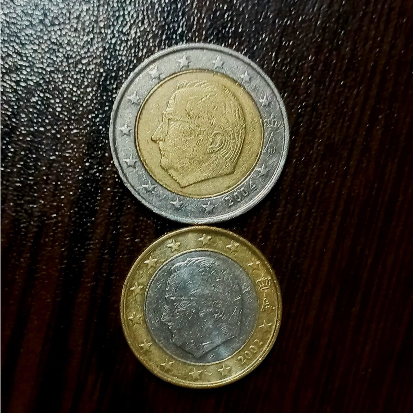سکه یورو ست بلژیک یک ودو