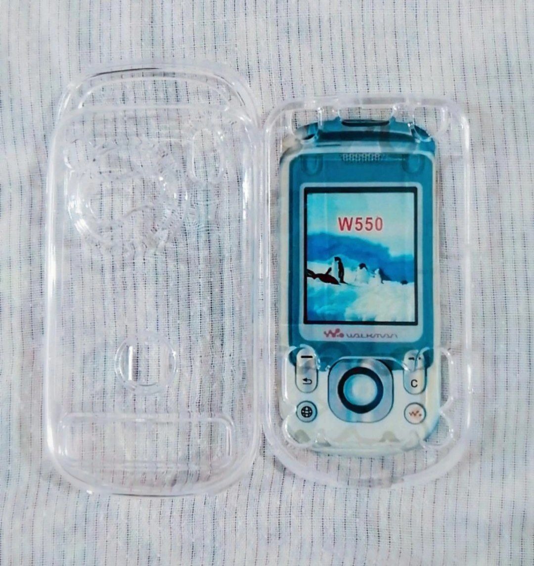 کاور کریستالی باکیفیت سونی اریکسون مدل W550