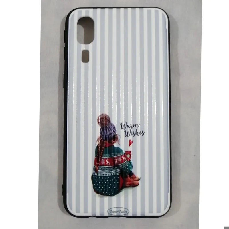 قاب گوشی Samsung A2 COREطرحداربرجسته طرح دخترانه