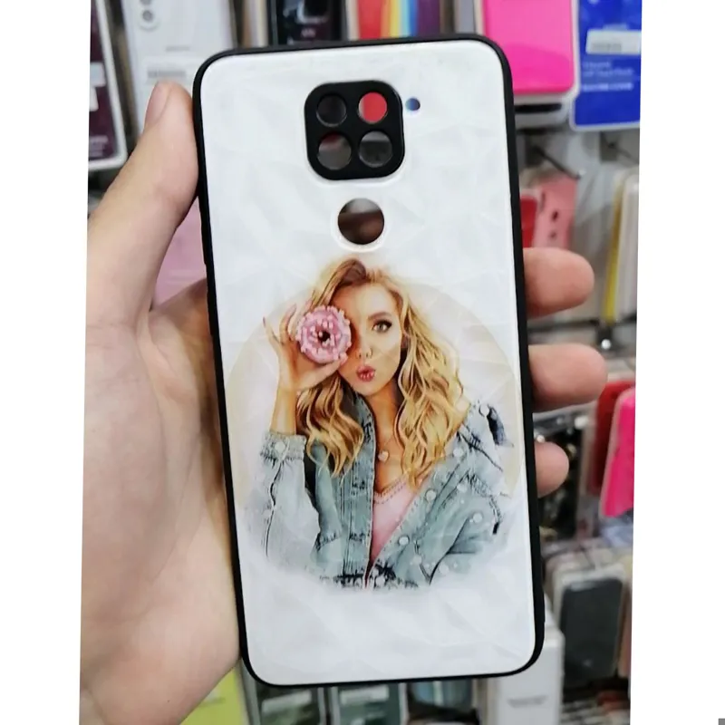قاب طرحدار کریستالی شیائومی نوت Note 9 کد 1
