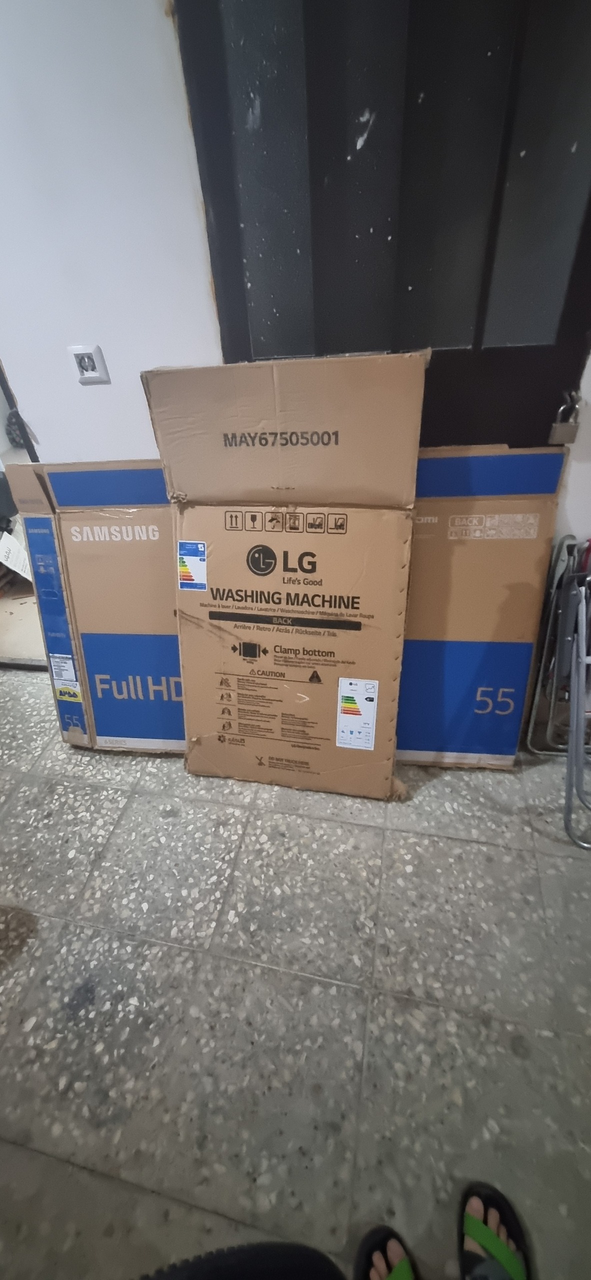 4 عددکارتن اصلییی سامسونگ و ال جی