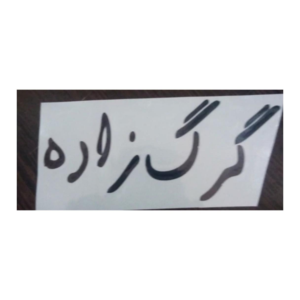 برچسب بدنه موتوروماشین گرگ زاده