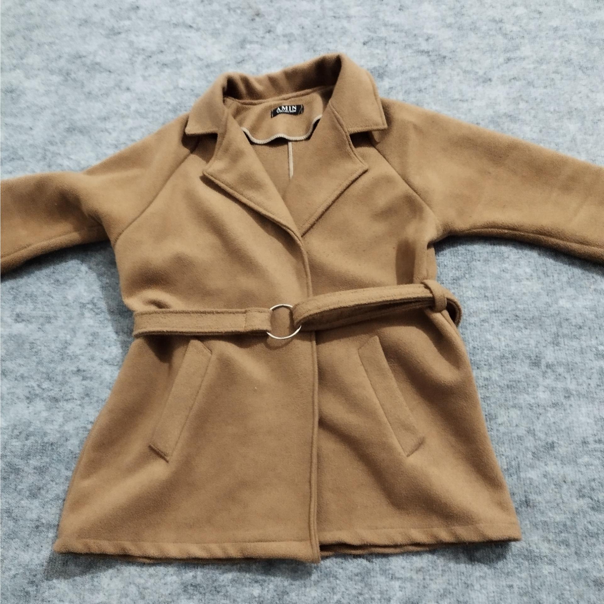 پالتو زنانه کمربندی جنس سوییت