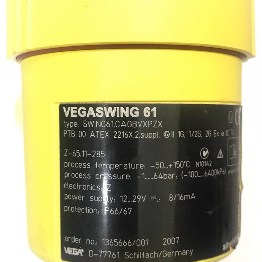 لول ترانسمیتر VEGA SWING 61.CAG BVXZX
