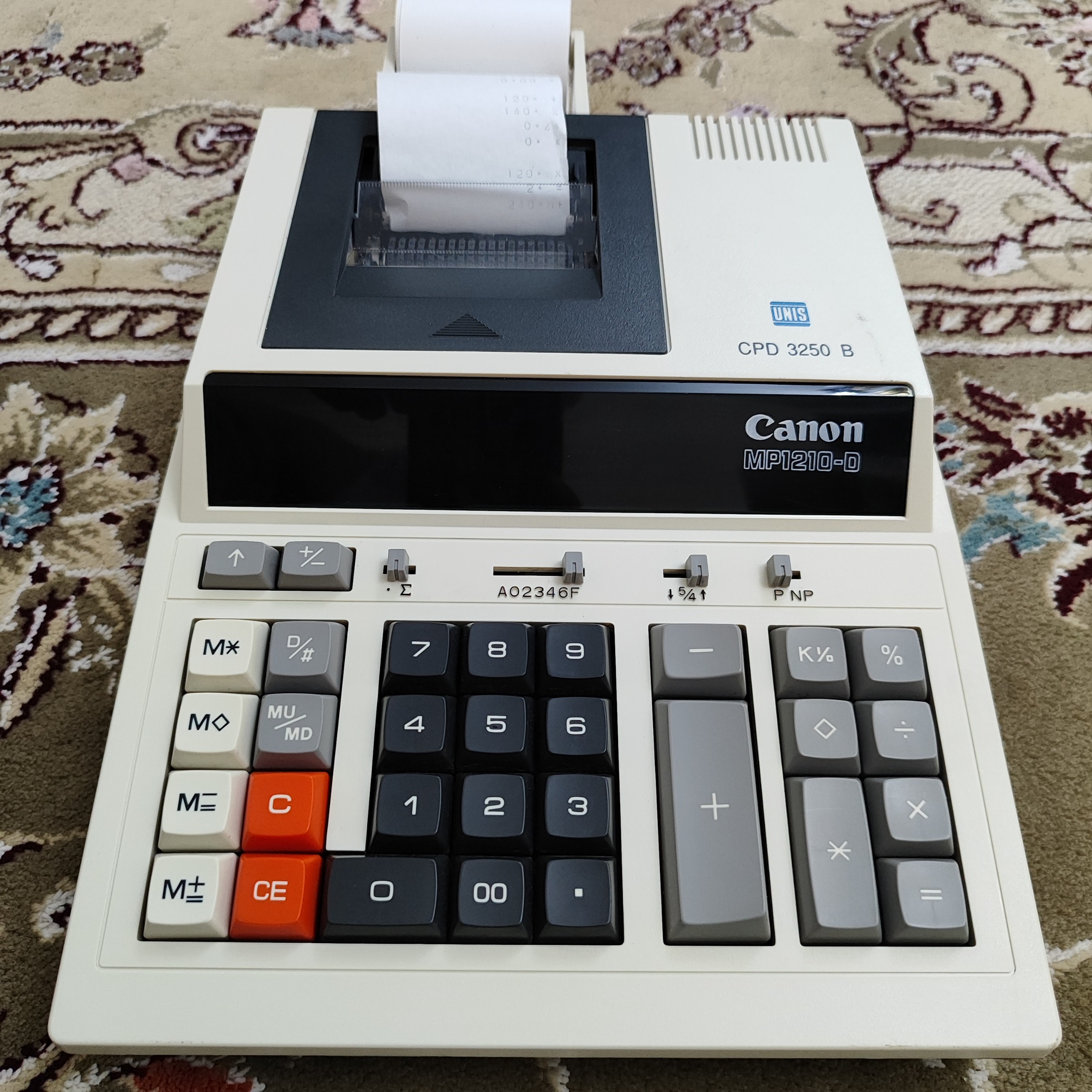 ماشین حساب کانن MP1210_D