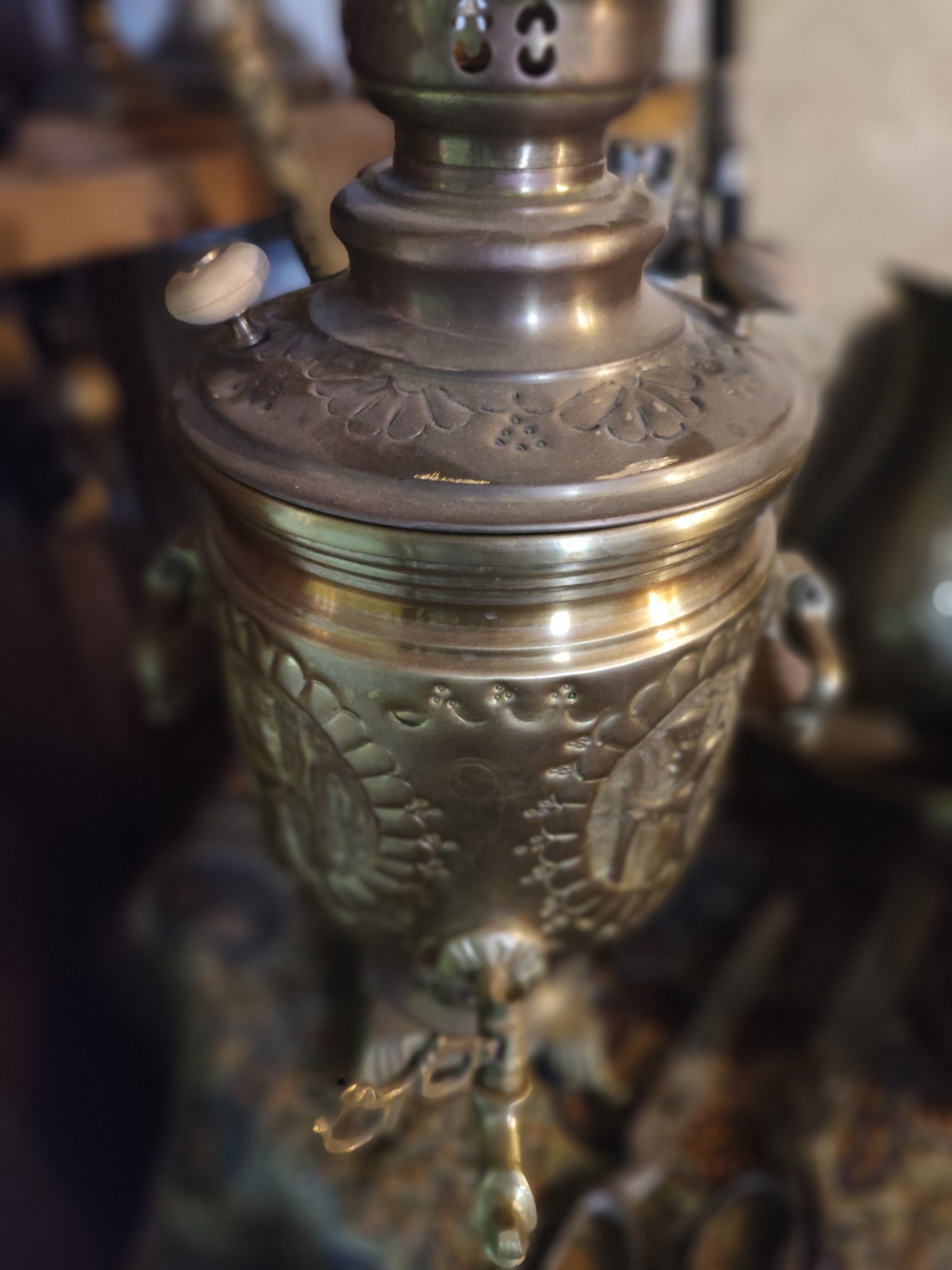 سماور زغالی روسی