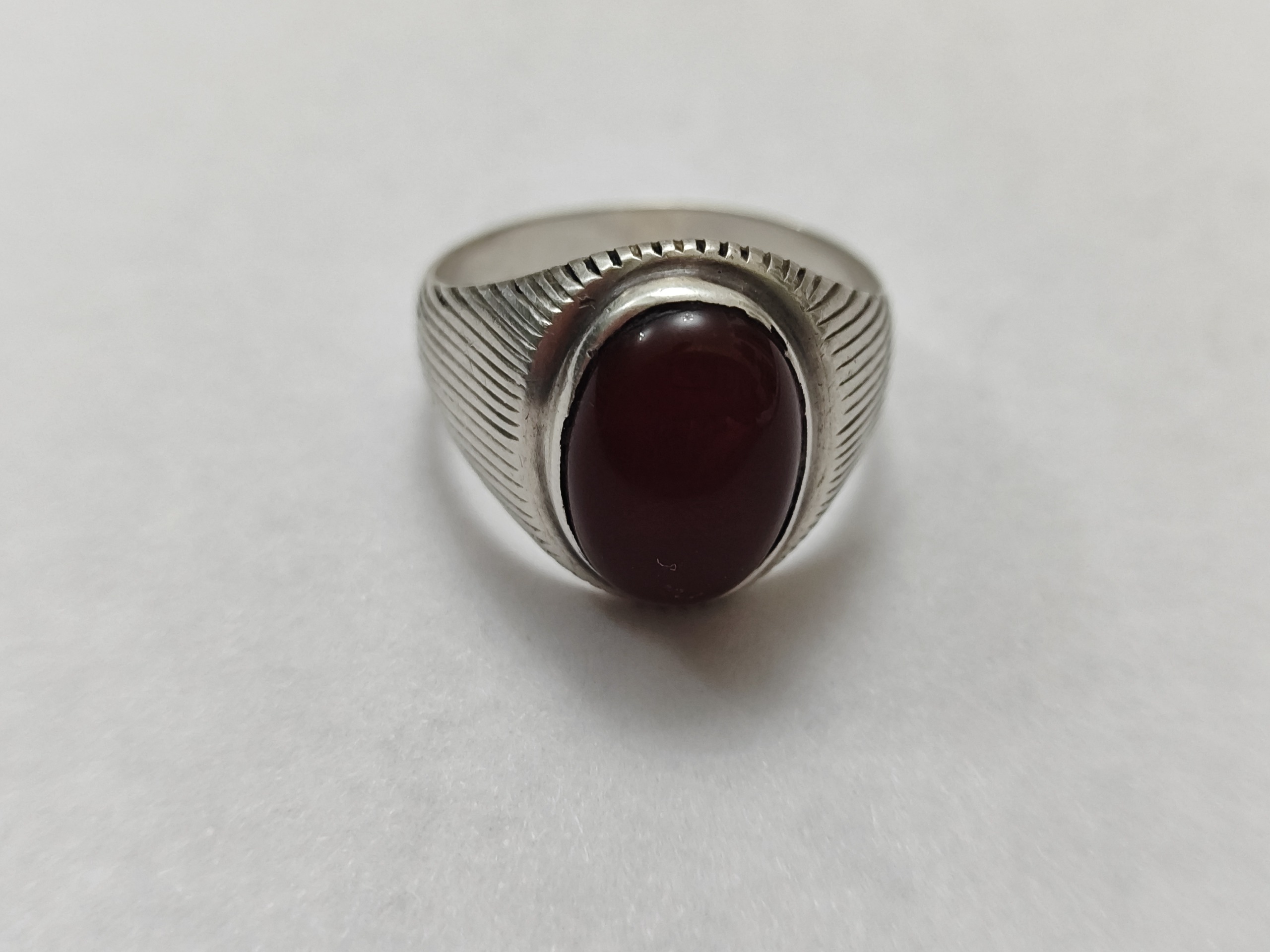 انگشتر نقره خوش رکاب