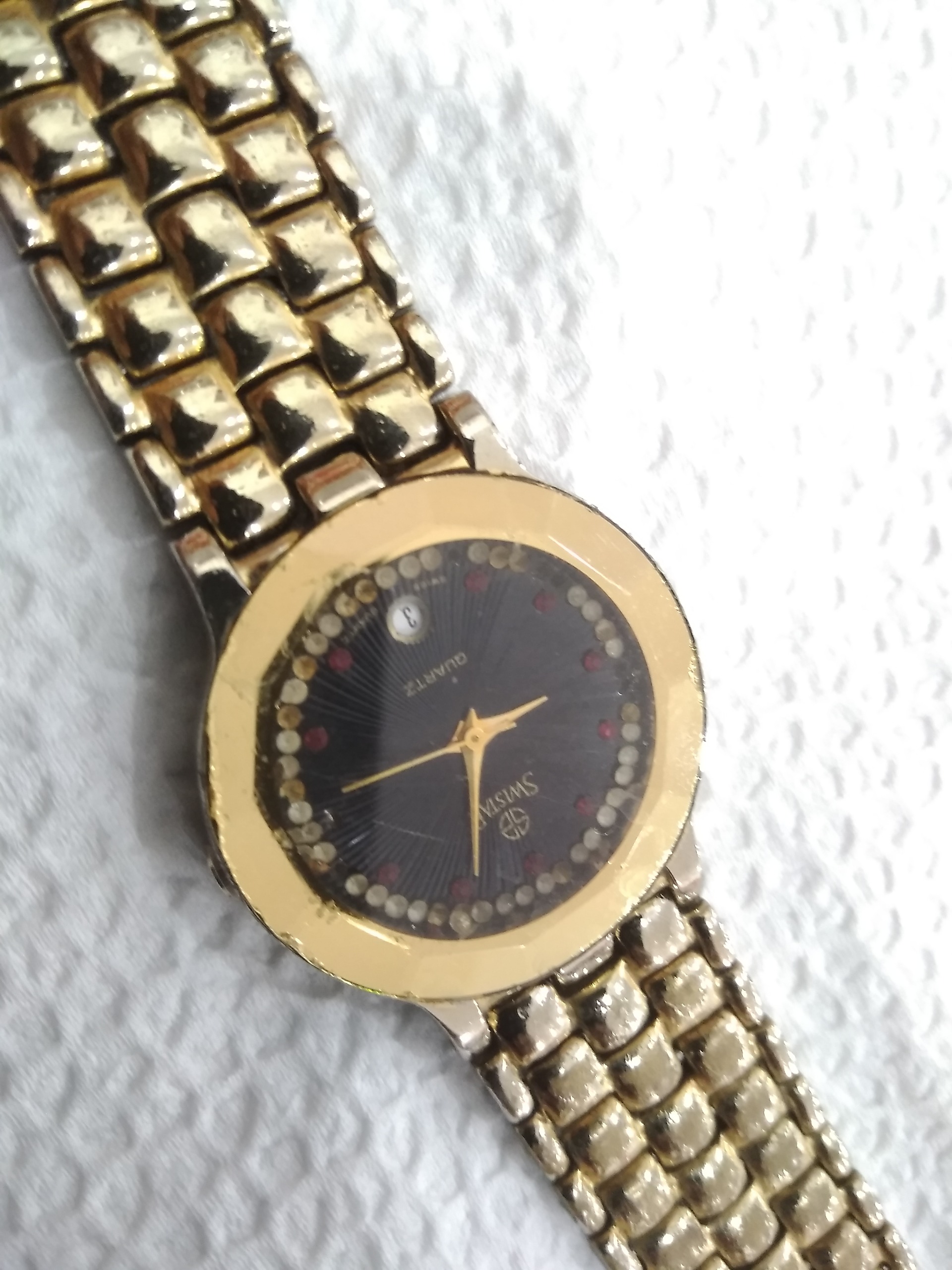 ساعت مچی سویستار گلد 18k