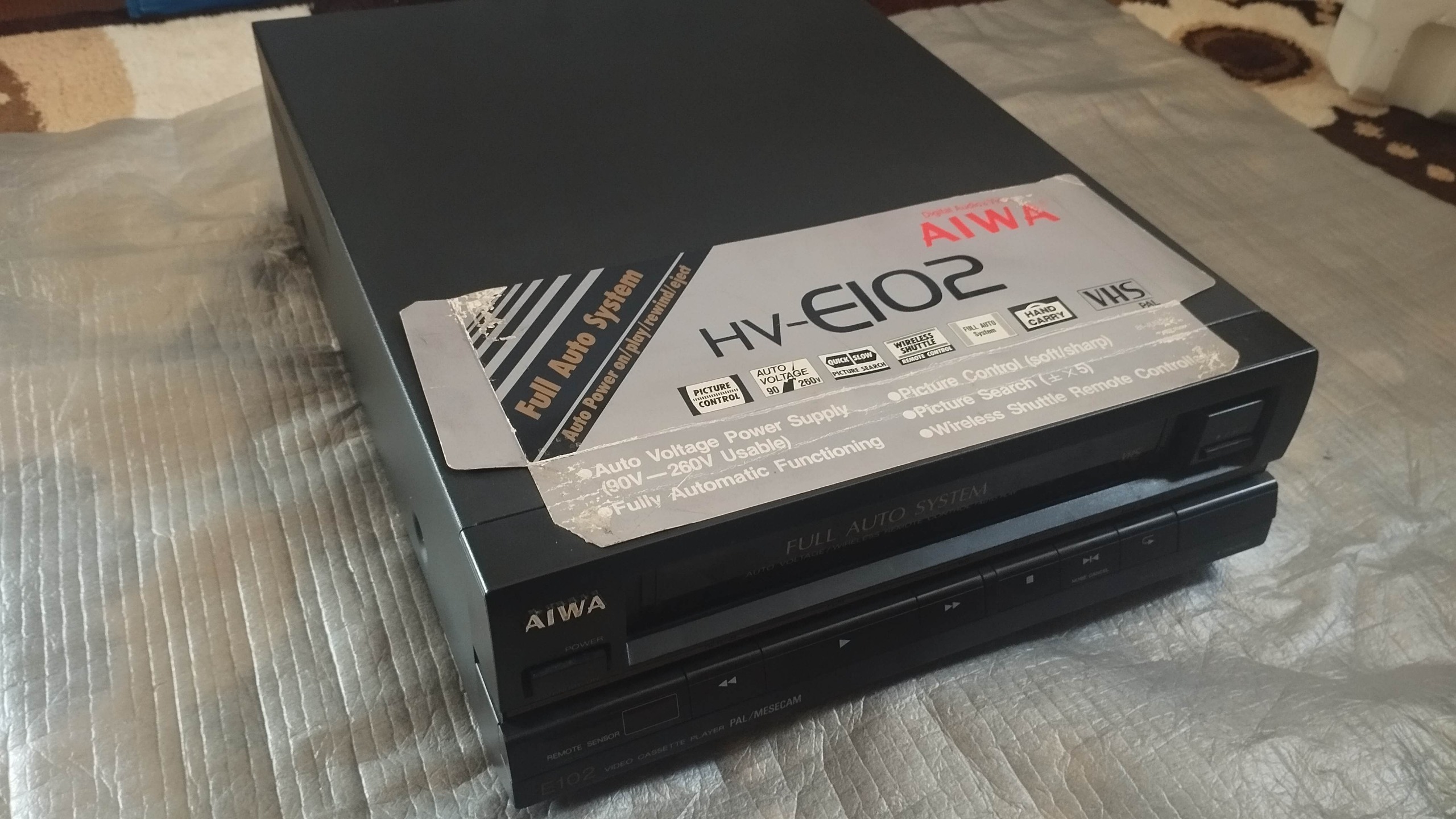 Vhs Aiwa E102