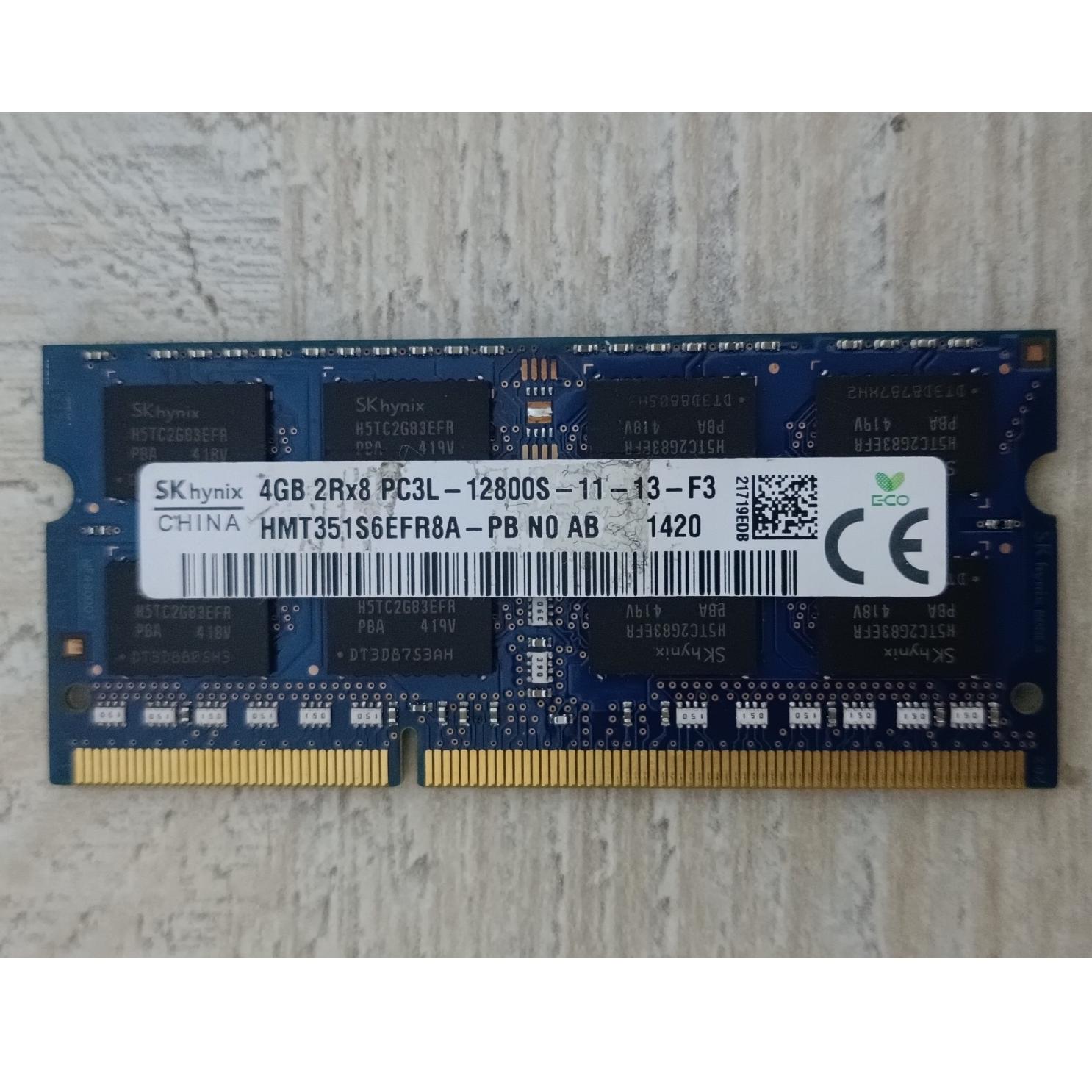 رم 4 گیگ هاینیکس DDR3 لپ تاپ با سرعت 1600 MHz