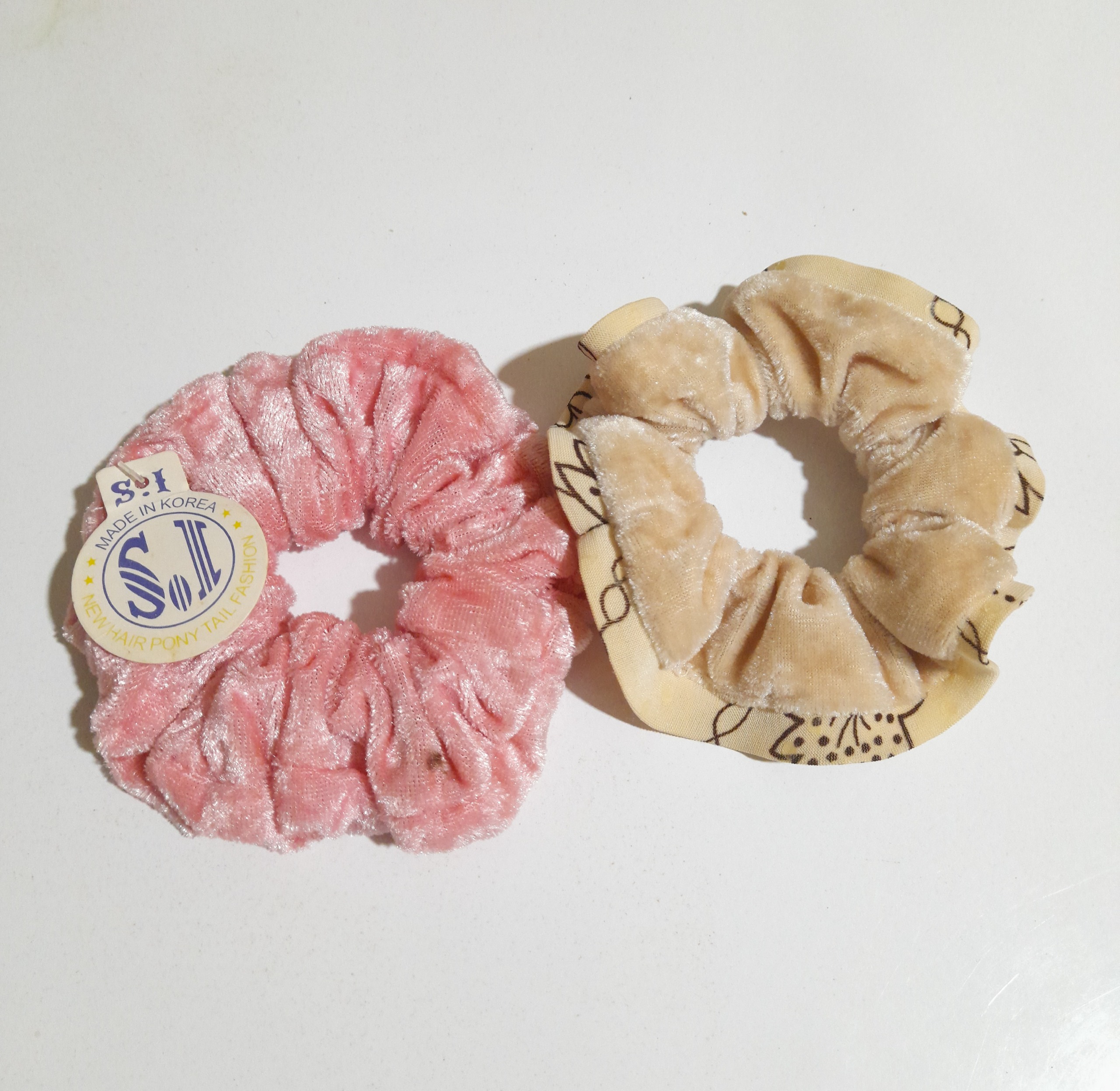 کش مو مخمل اسکرانچی