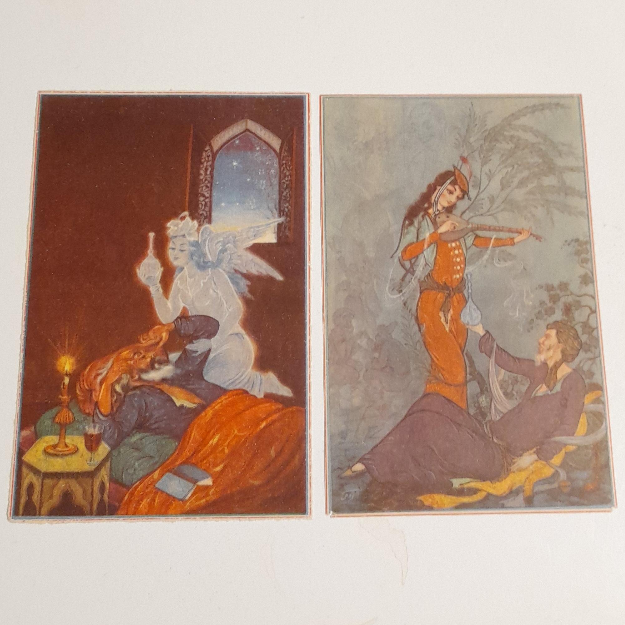 عکس مینیاتوری حافظ (یک جفت)