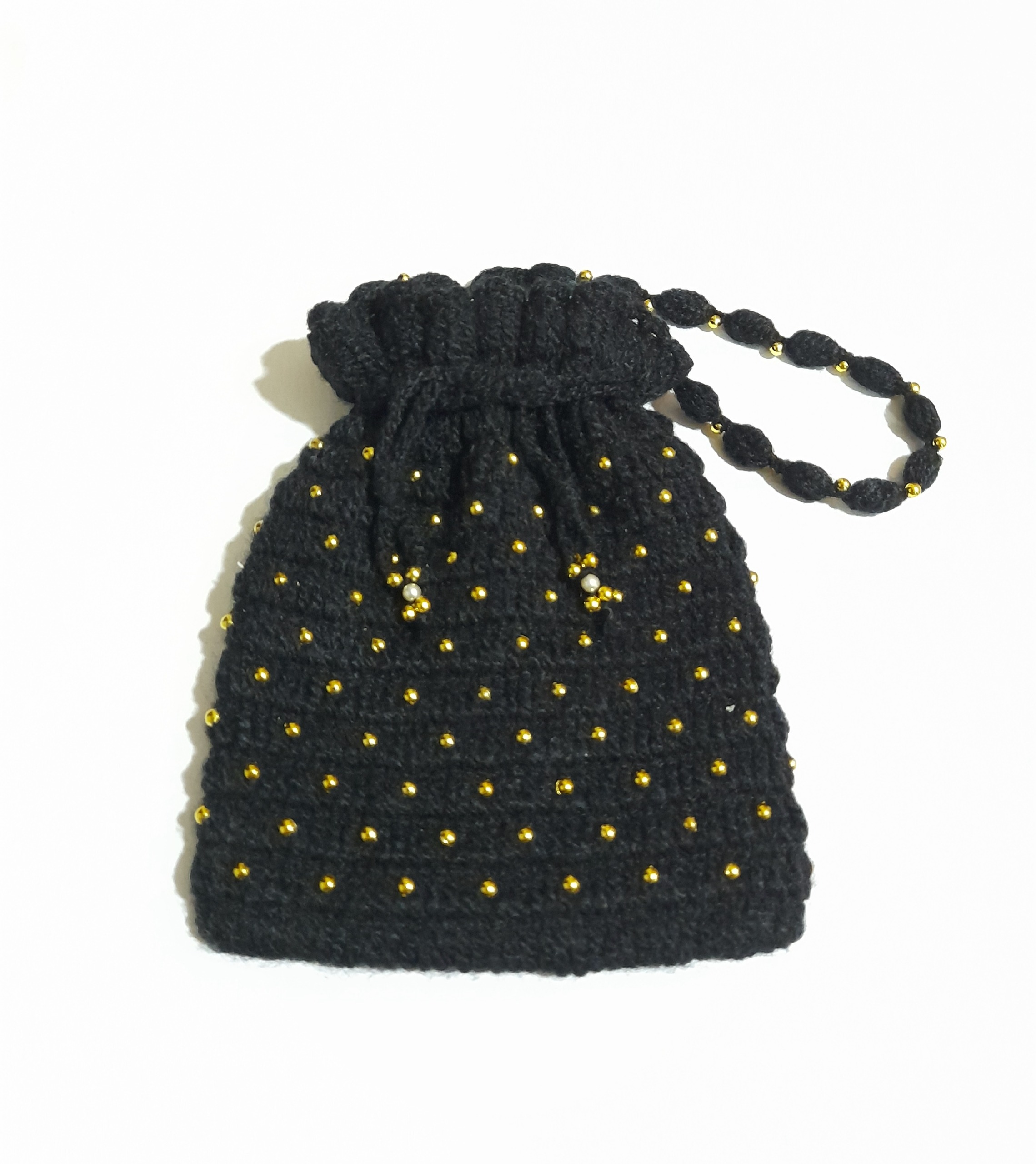 کیف پول و جواهرات مروارید بافی