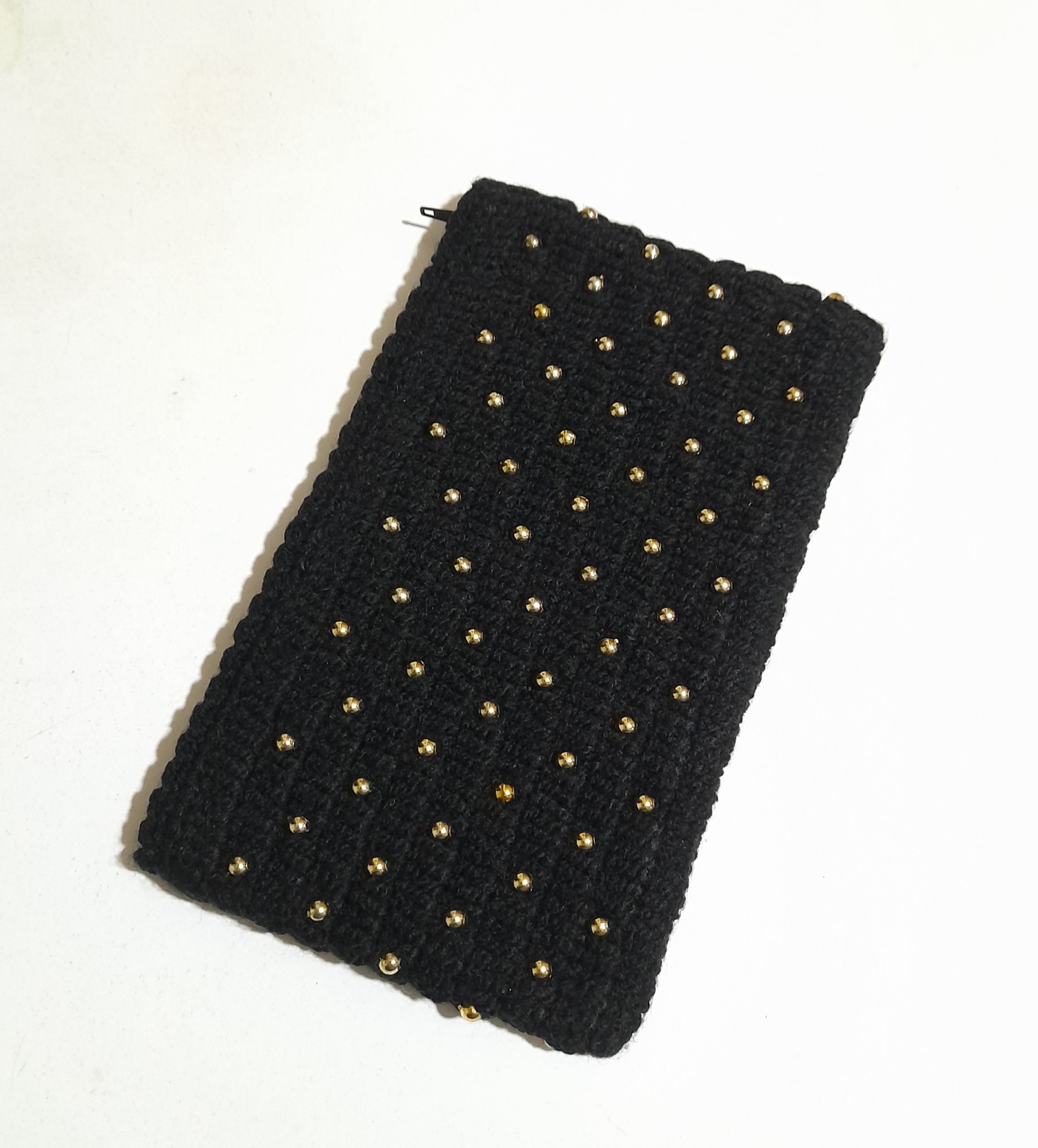 کیف پول مروارید بافی