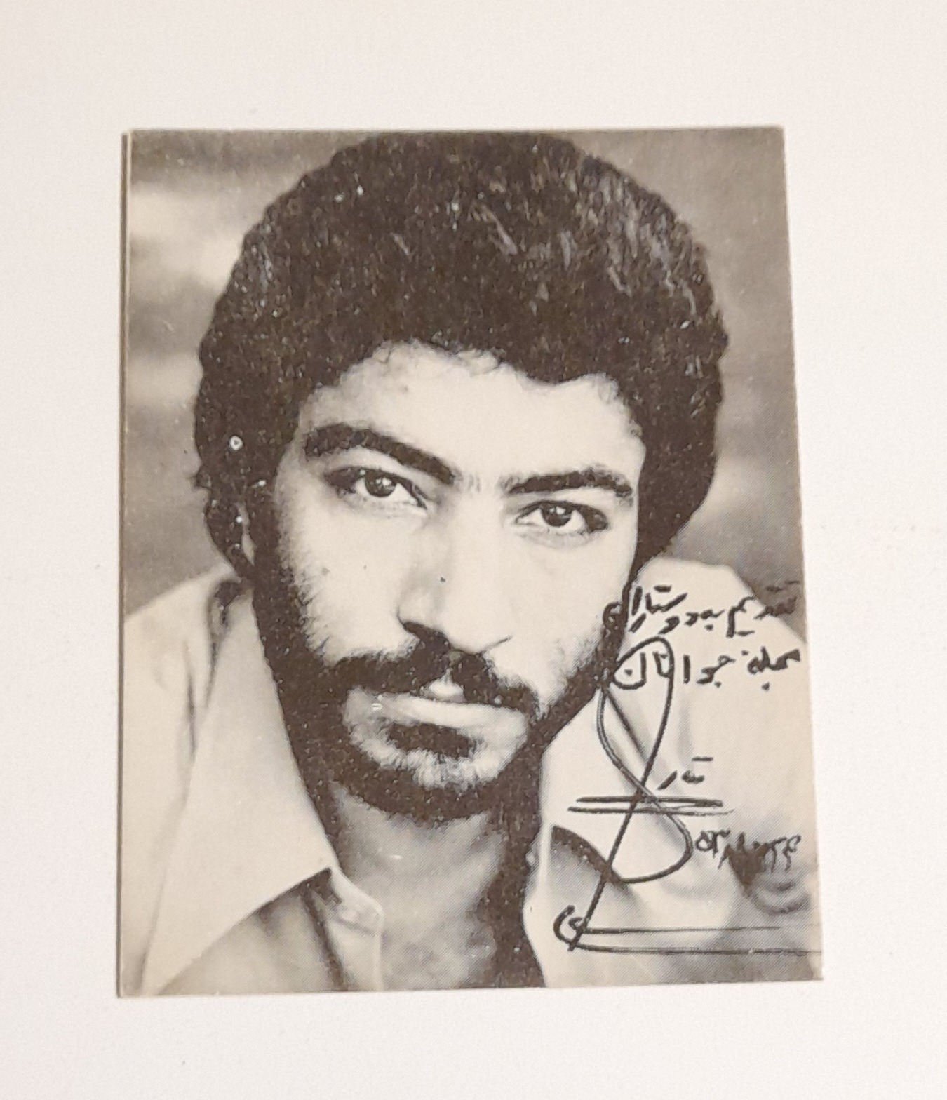 عکس امضا شده ستار