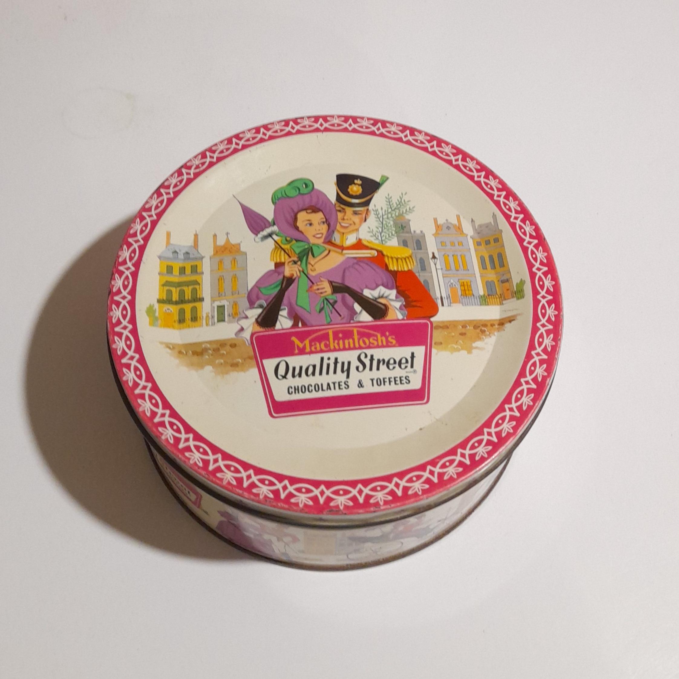 قوطی خالی شکلات خارجی مکنتاژ Quality street