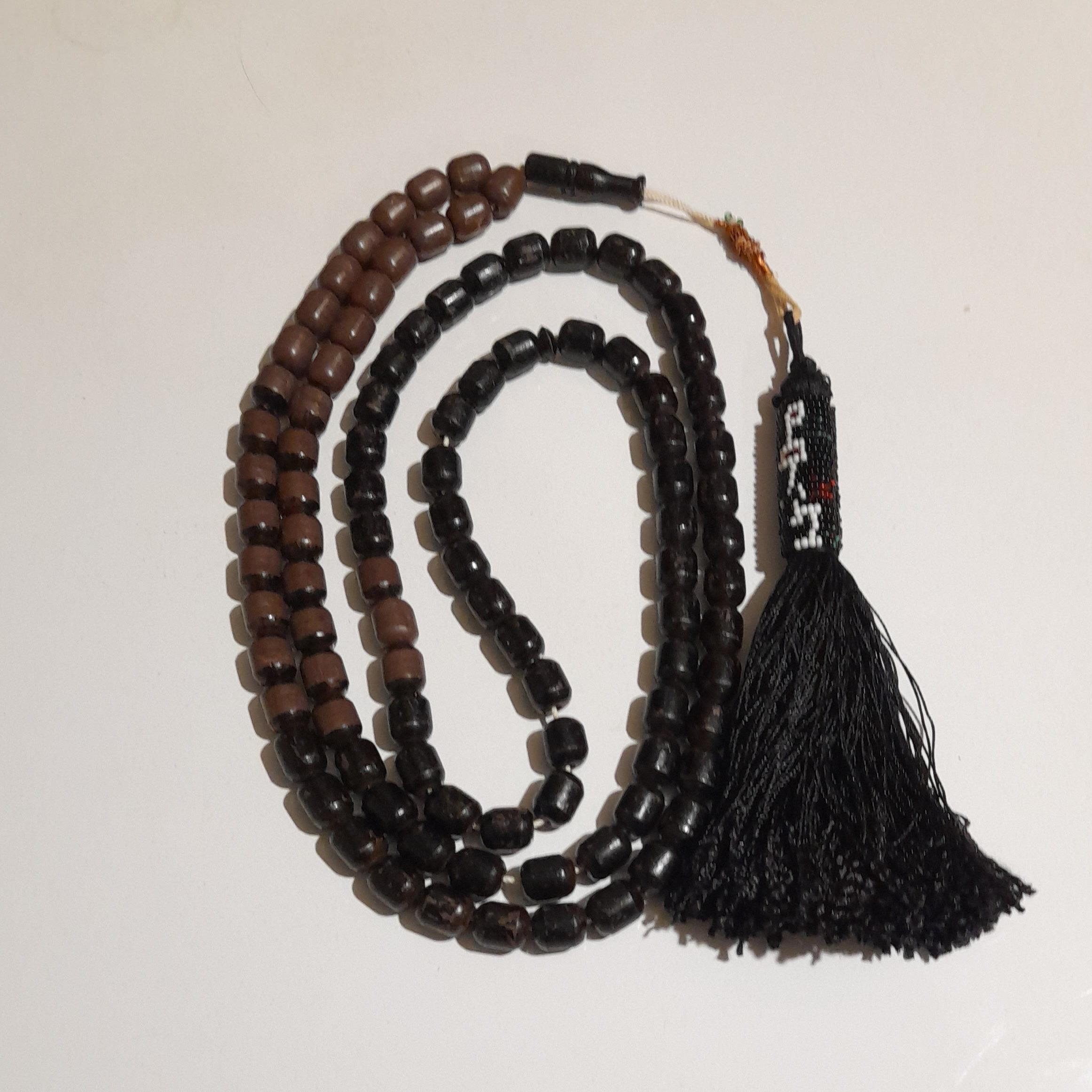 تسبیح دو رنگ