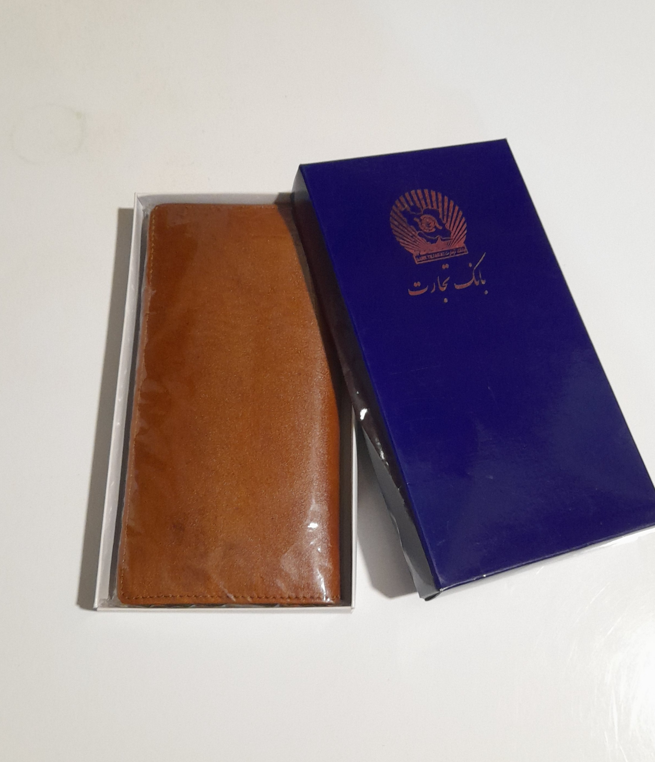کیف پول چرم بانک تجارت