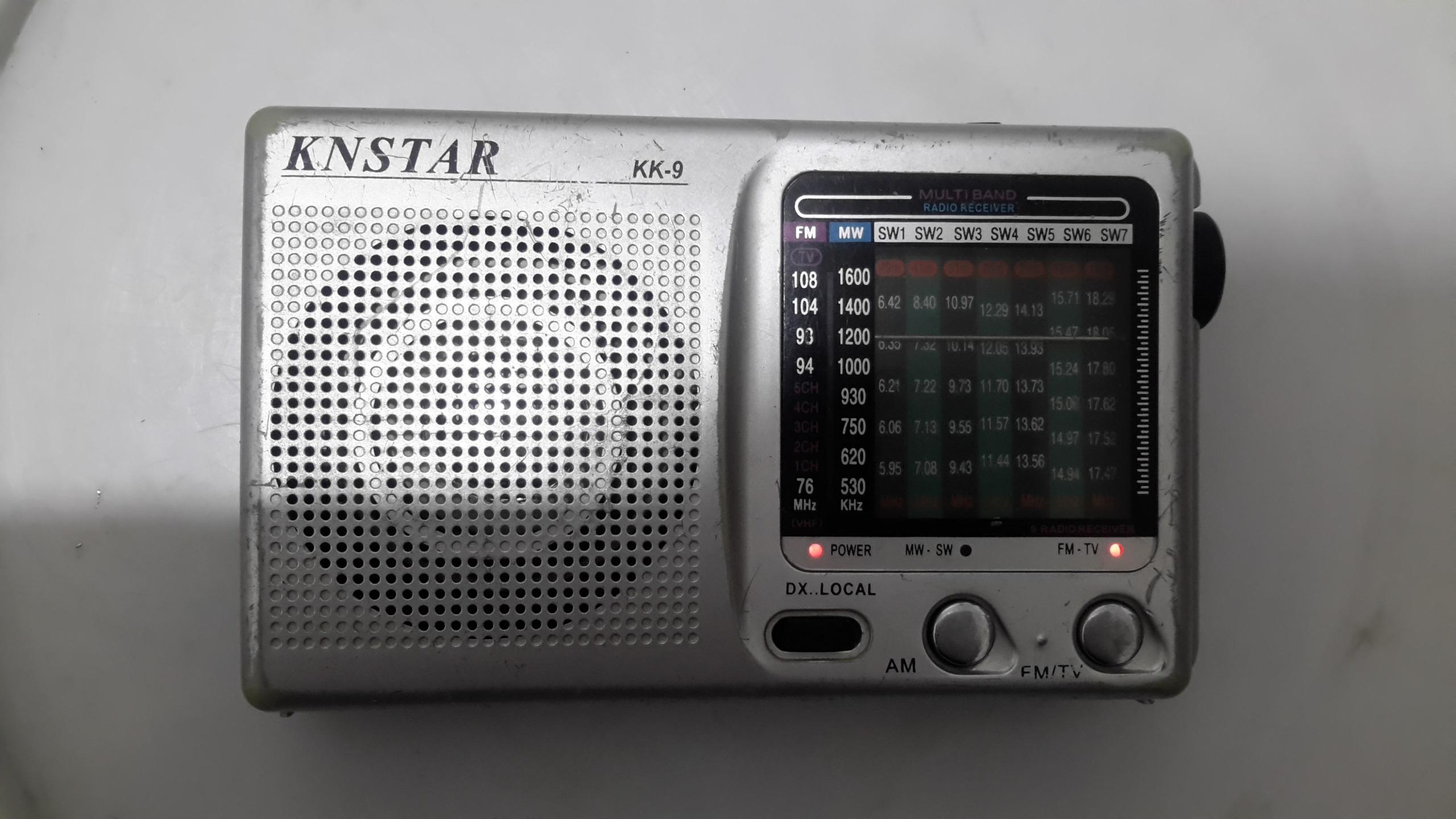 رادیو knstar معیوب