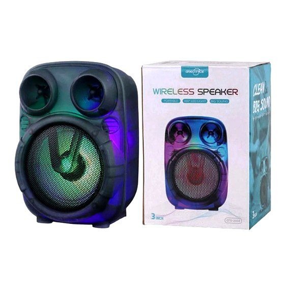 اسپیکر بلوتوثی همراه برند GTS مدل GTS-2003